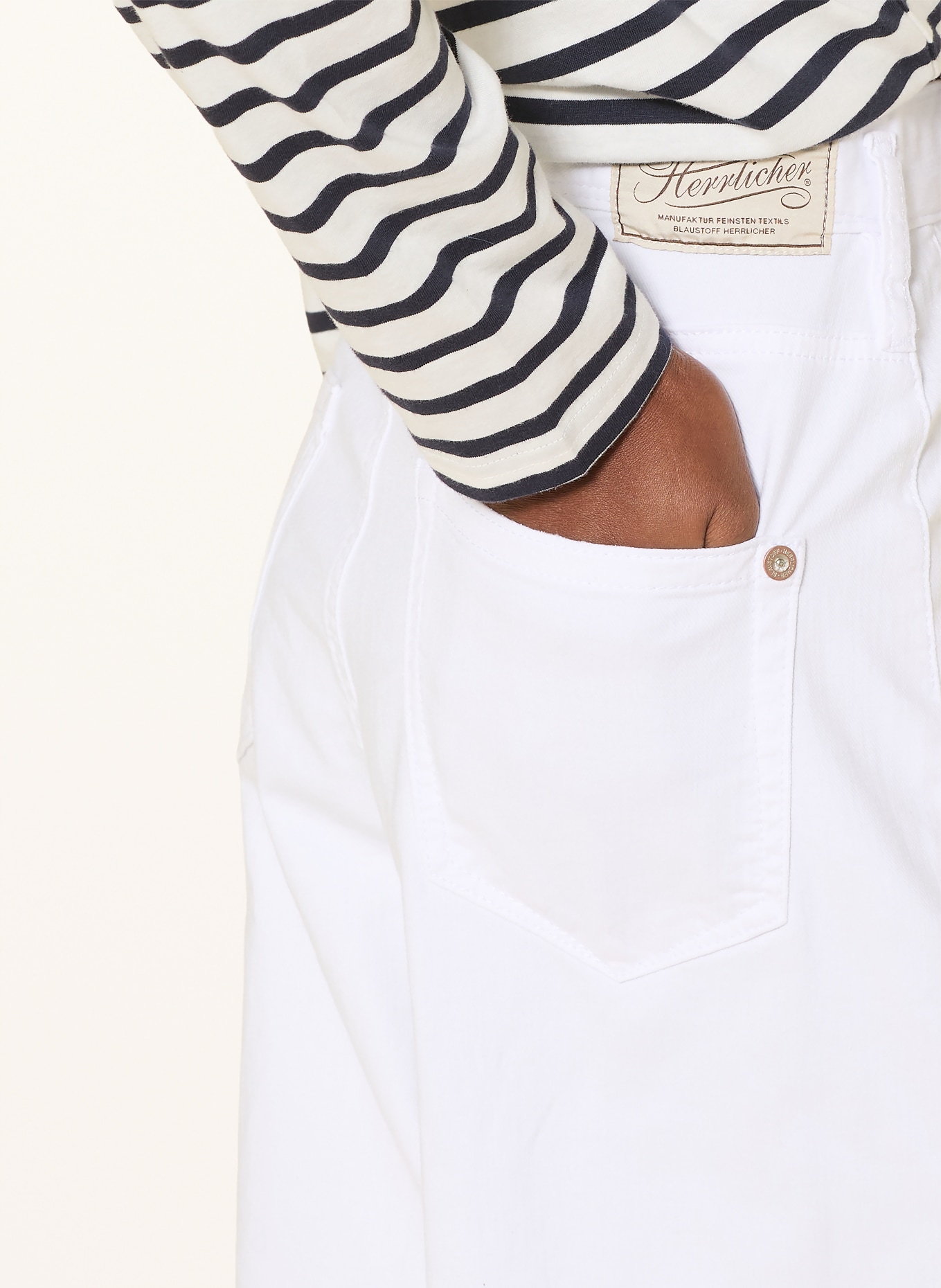 Herrlicher Jeans met wijde pijpen SHYRA: 854 silk