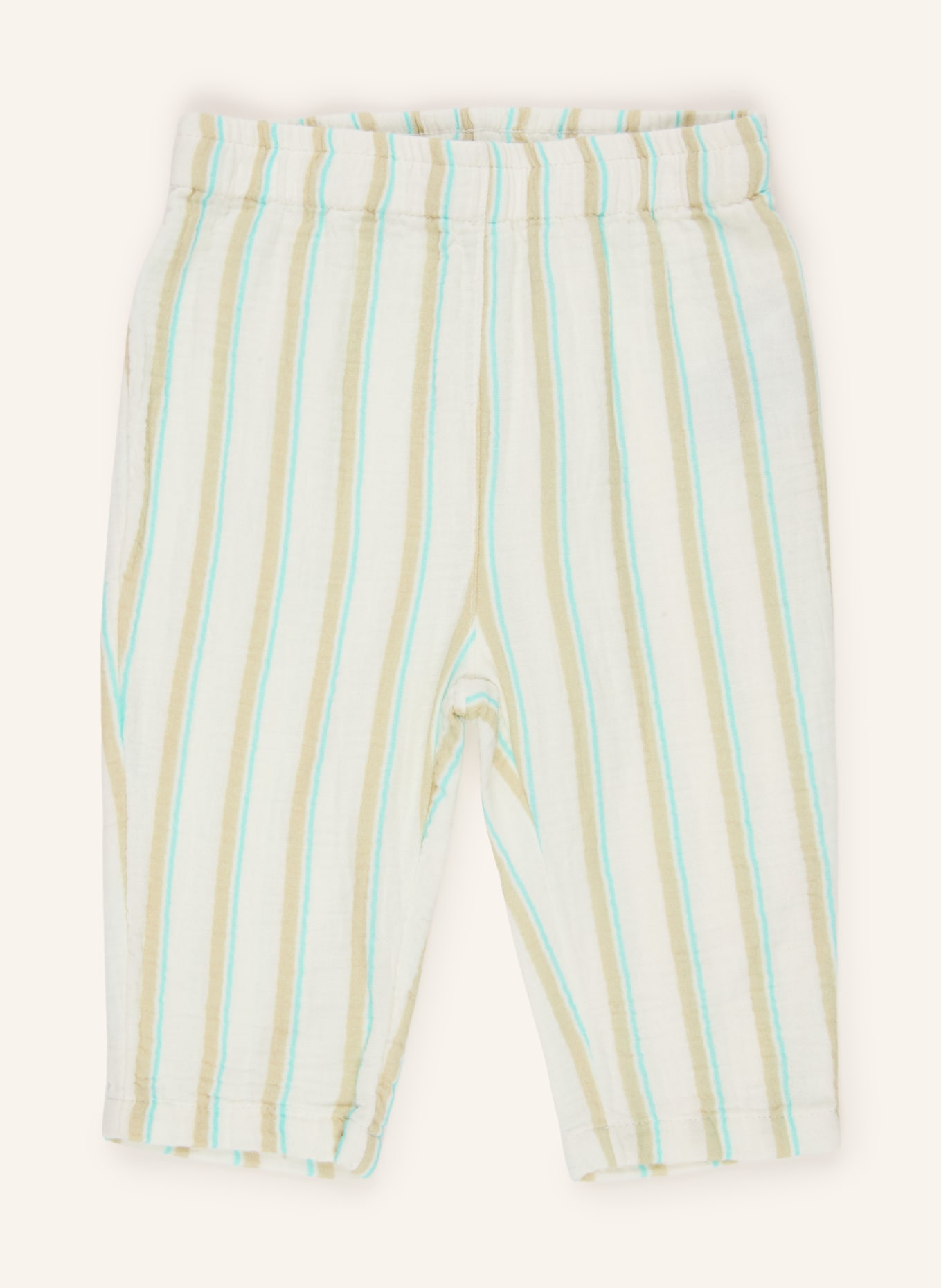 s.Oliver RED Broek: WIT / MINT / LICHTGROEN