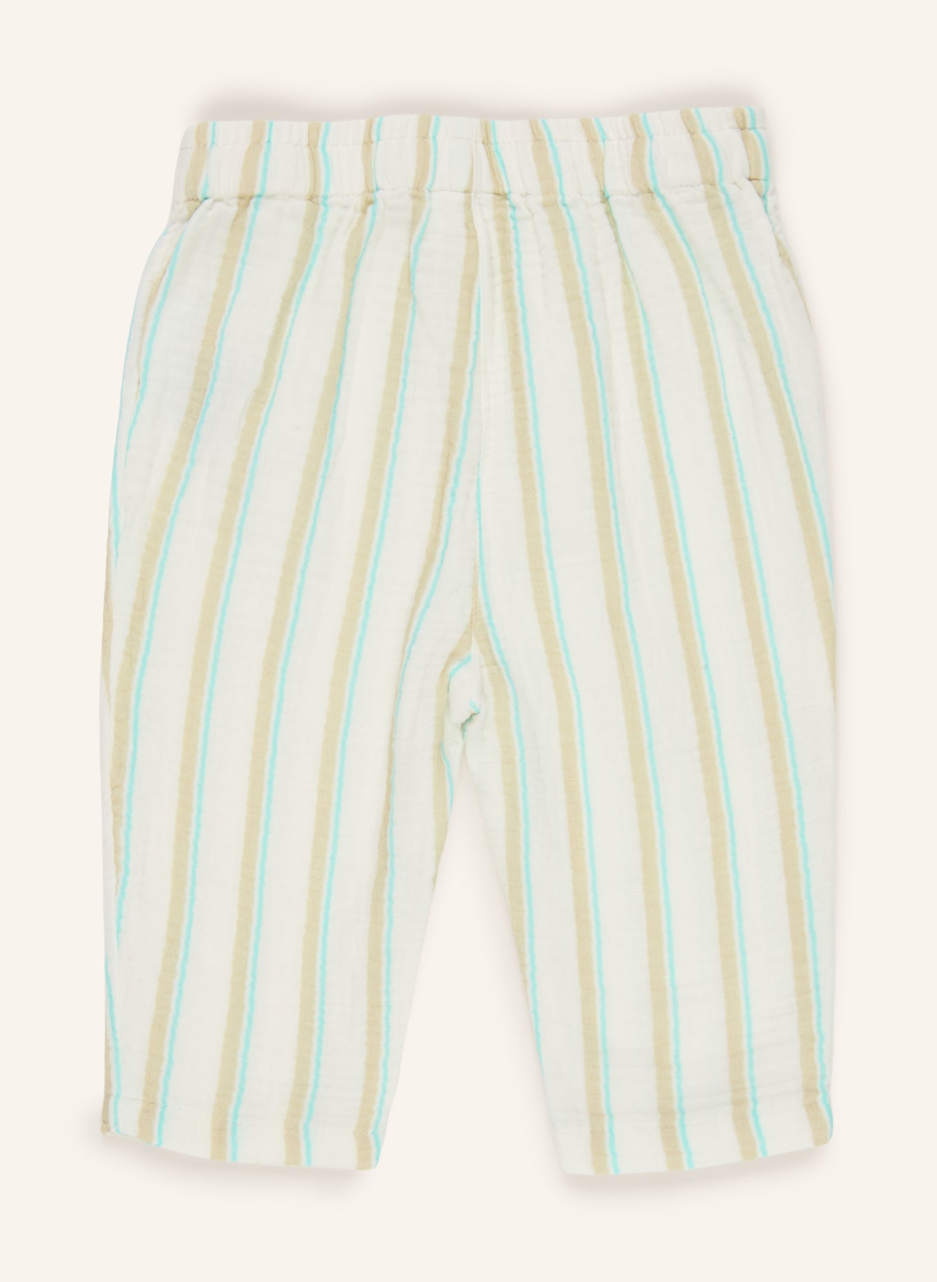 s.Oliver RED Broek: WIT / MINT / LICHTGROEN