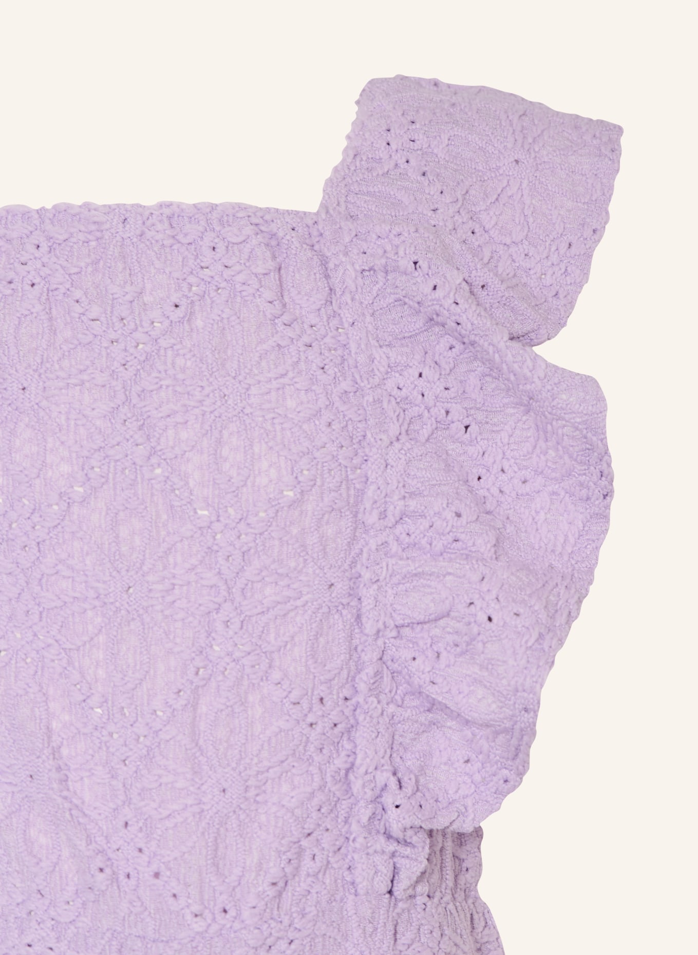 s.Oliver RED Gebreide jumpsuit met volants: LICHTPAARS