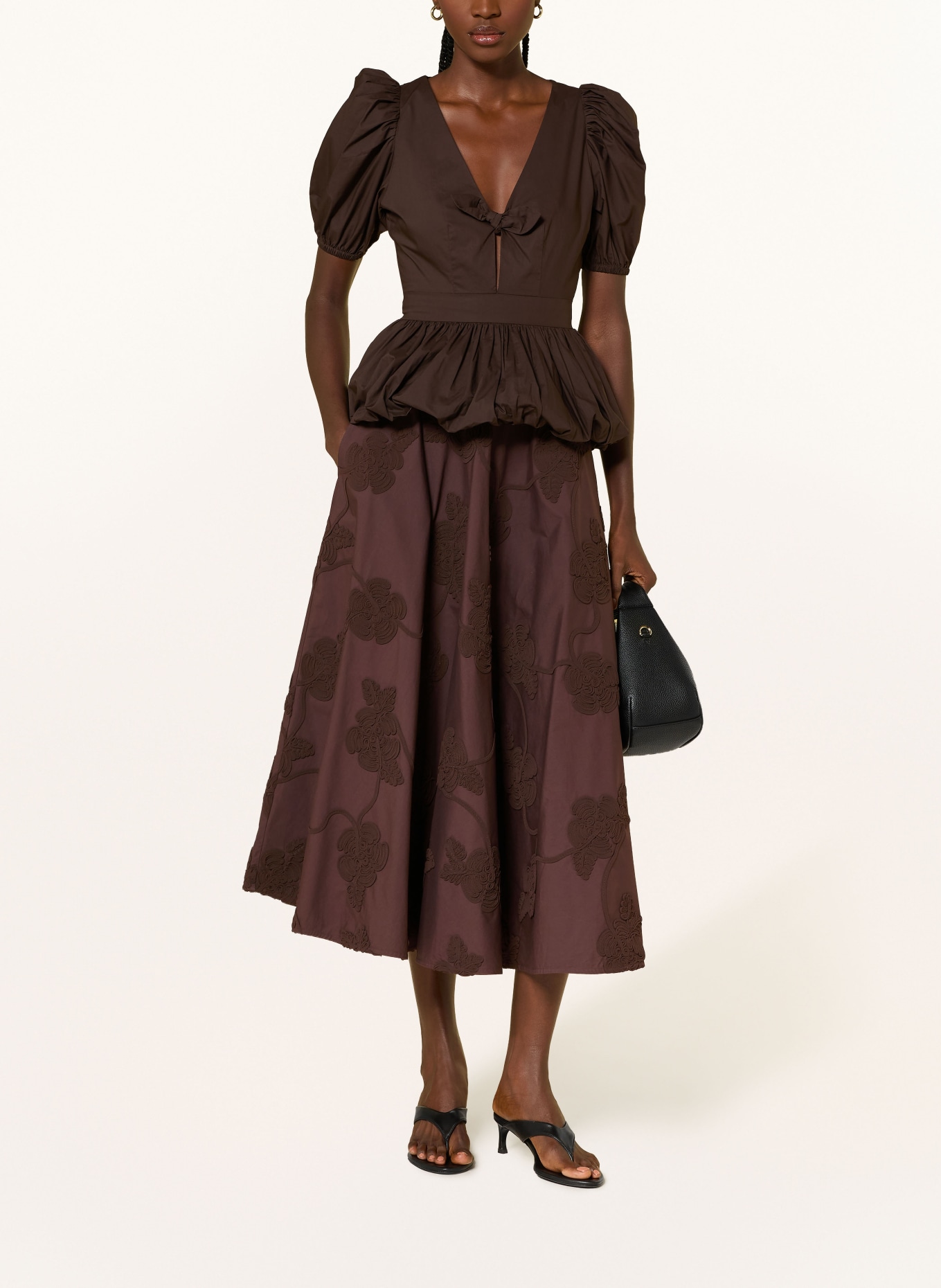 ROTATE rok: MARRON FONCÉ