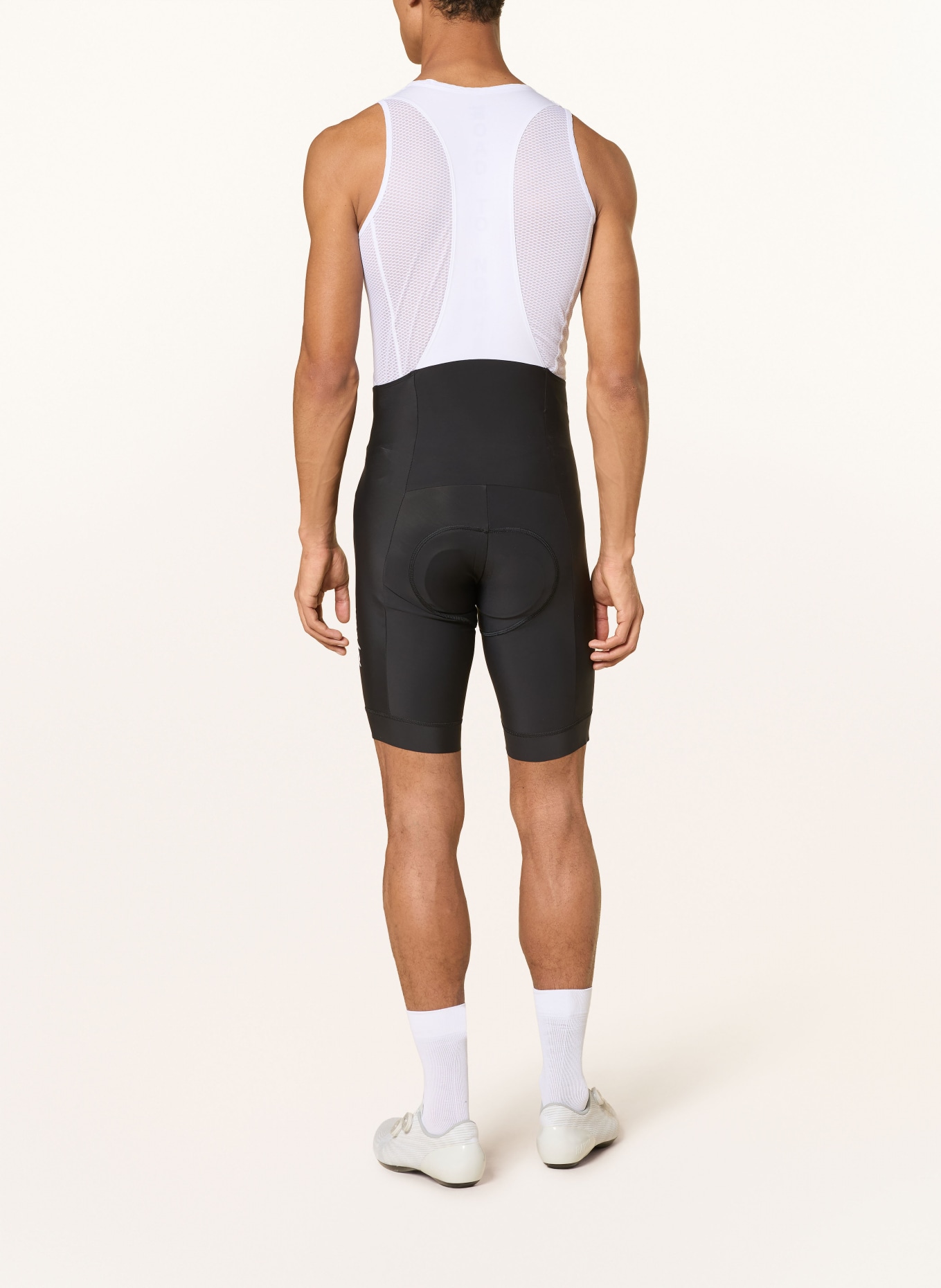 Rapha Radhose CORE BIB mit Trägern und gepolstertem Einsatz: SCHWARZ / WEISS