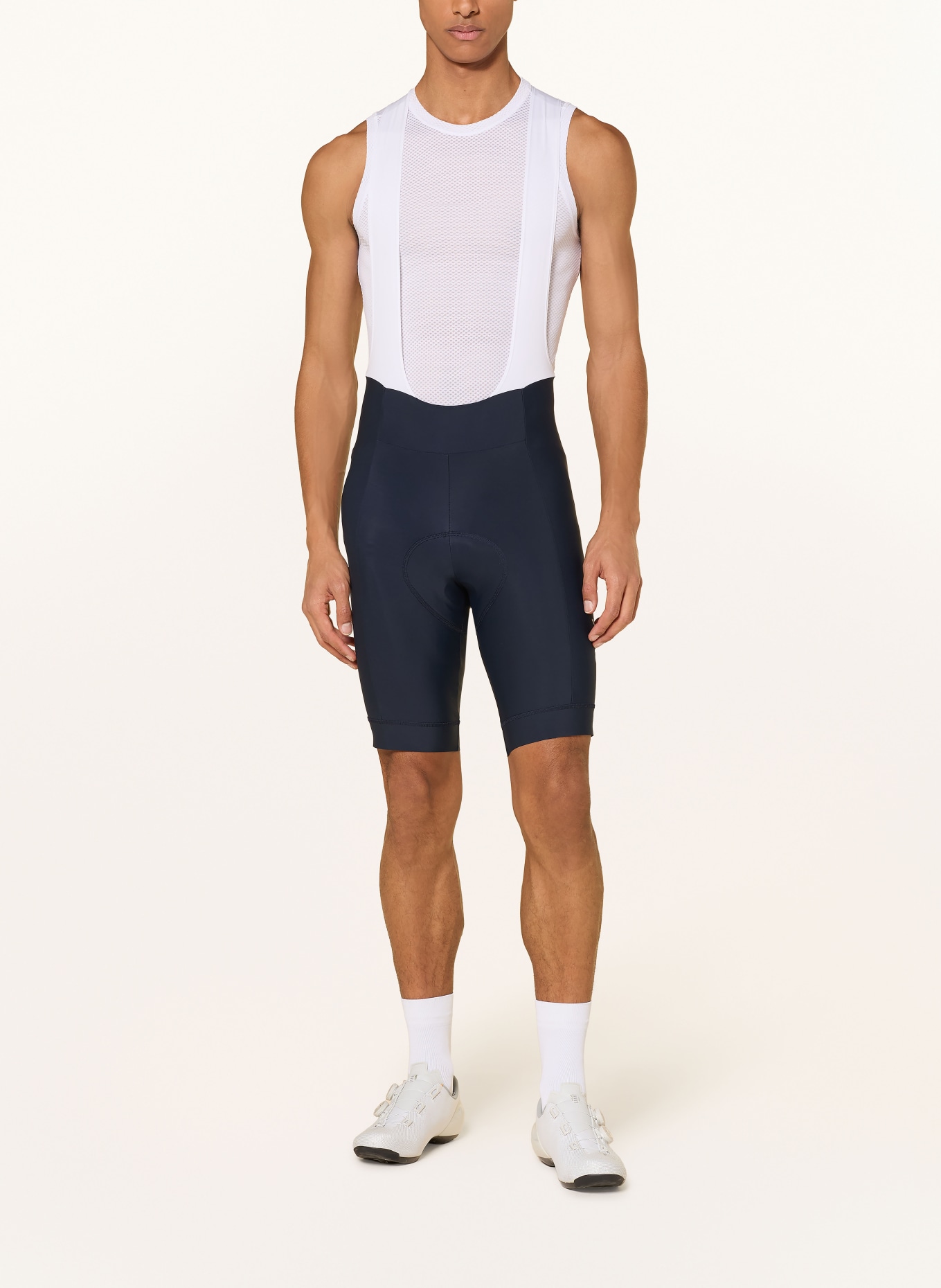 Rapha Spodnie rowerowe CORE BIB z szelkami i wyściółką: GRANATOWY / BIAŁY