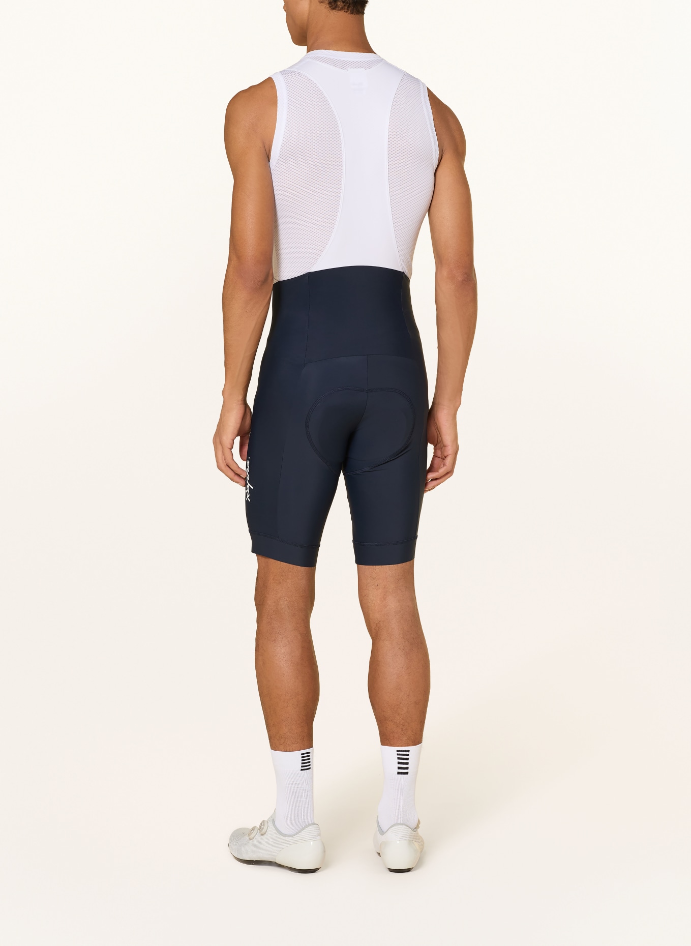 Rapha Spodnie rowerowe CORE BIB z szelkami i wyściółką: GRANATOWY / BIAŁY