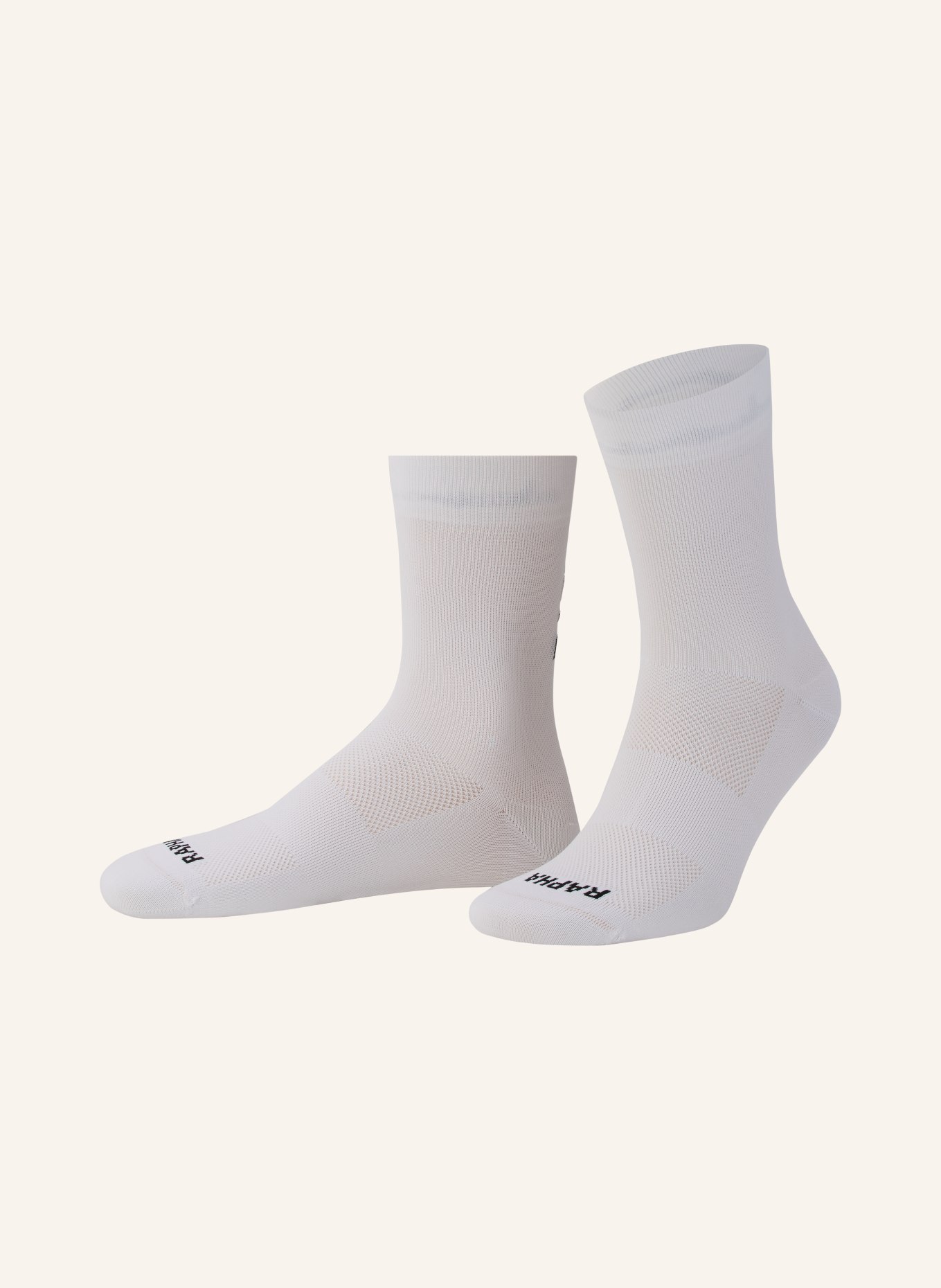 Rapha Fietssokken PRO TEAM II: WIT / ZWART