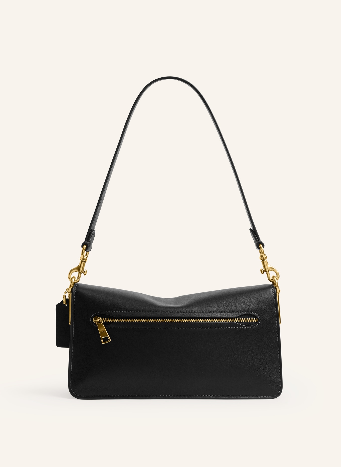 COACH TABBY Shoulder Bag: BLACK / GOLD