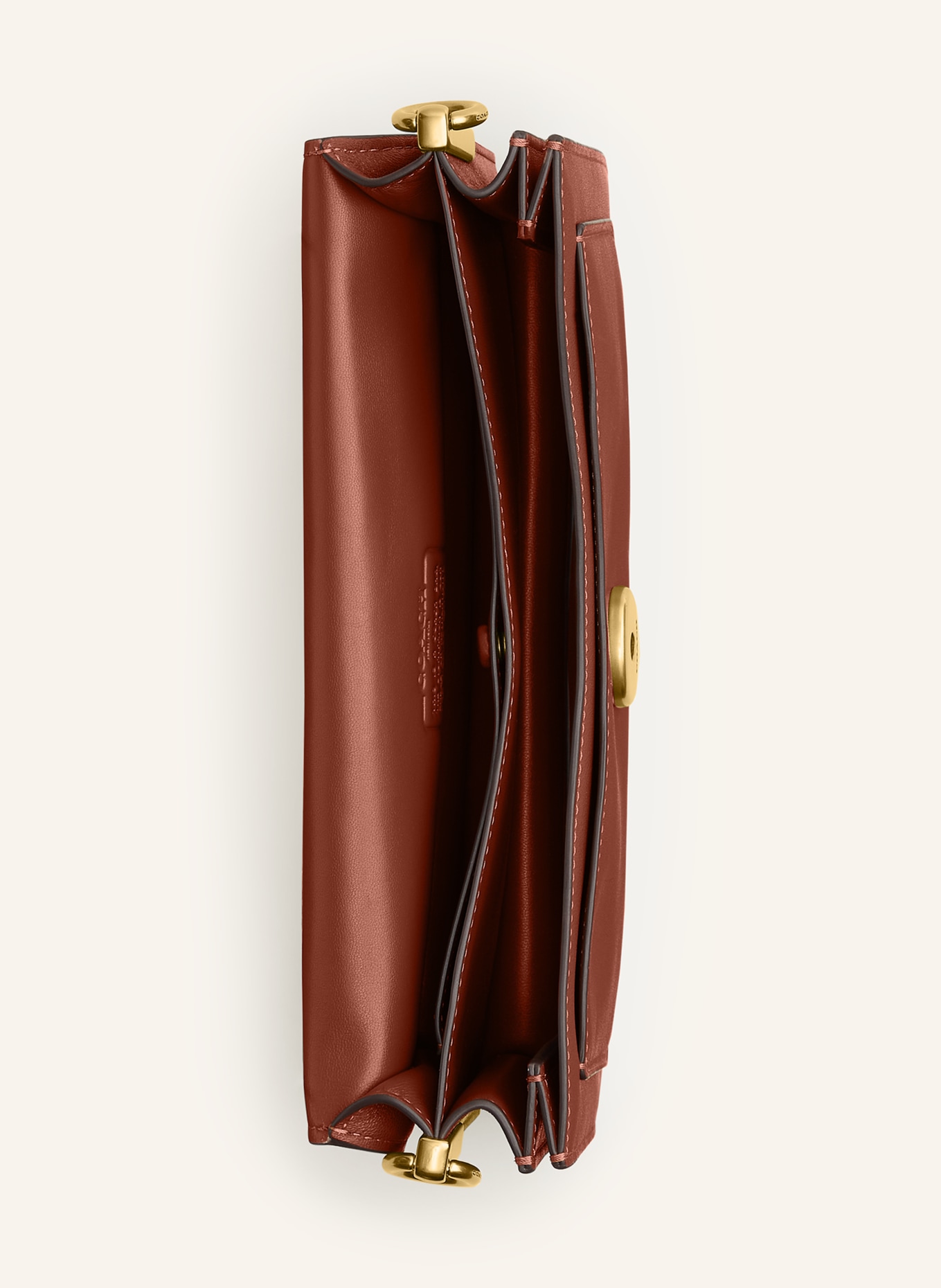 COACH TABBY Shoulder Bag: BROWN / GOLD