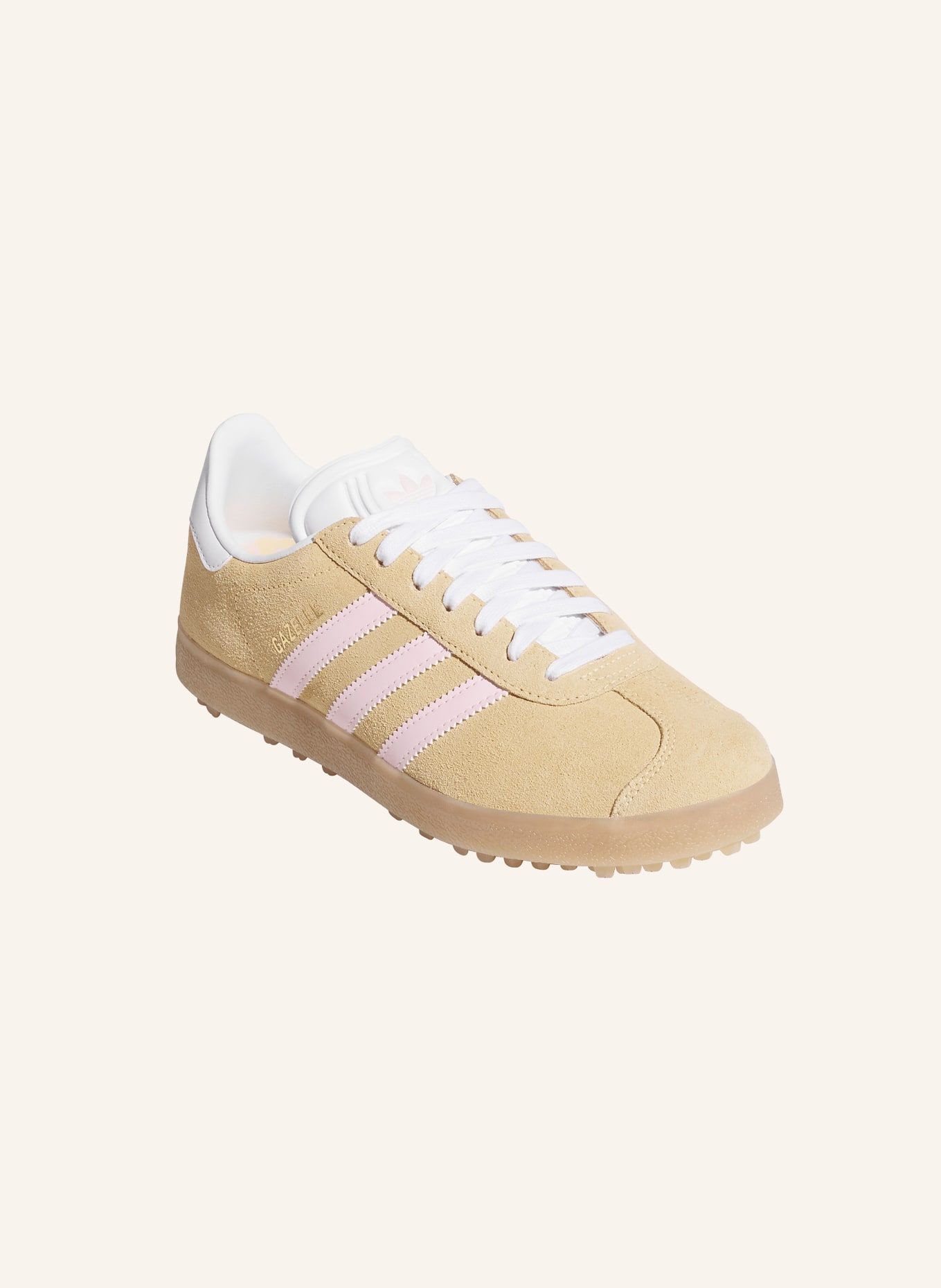 adidas Originals Baskets GAZELLE GOLF: CHAMEAU / ROSE / BLANC