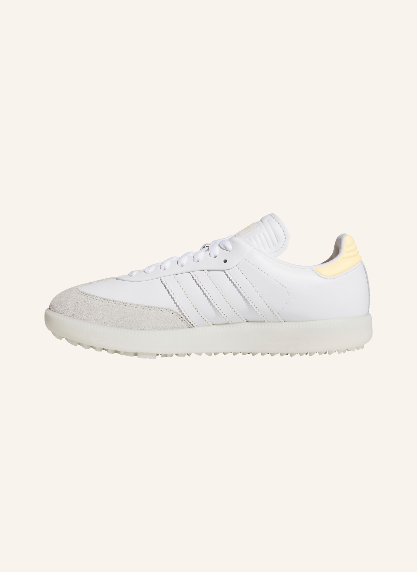 adidas Originals Golfschuhe SAMBA GOLF: WEISS / HELLGRAU / HELLGELB
