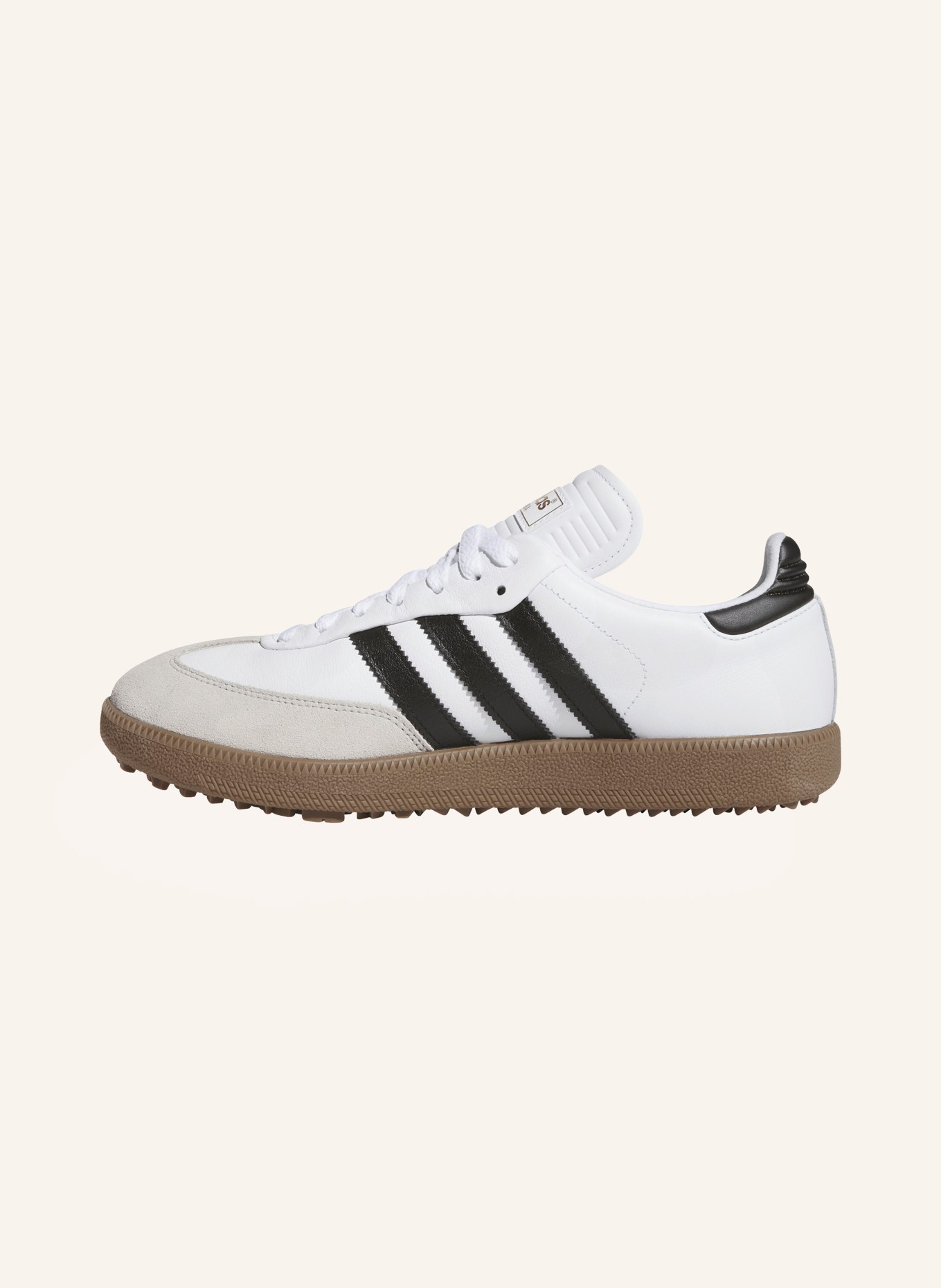 adidas Originals Buty golfowe SAMBA SPIKELESS GOLF: BIAŁY / SZARY / CZARNY