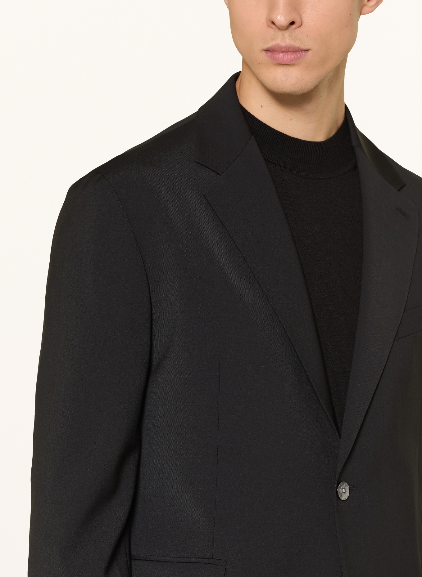 PAUL Slim fit suit jacket: 900 BLACK