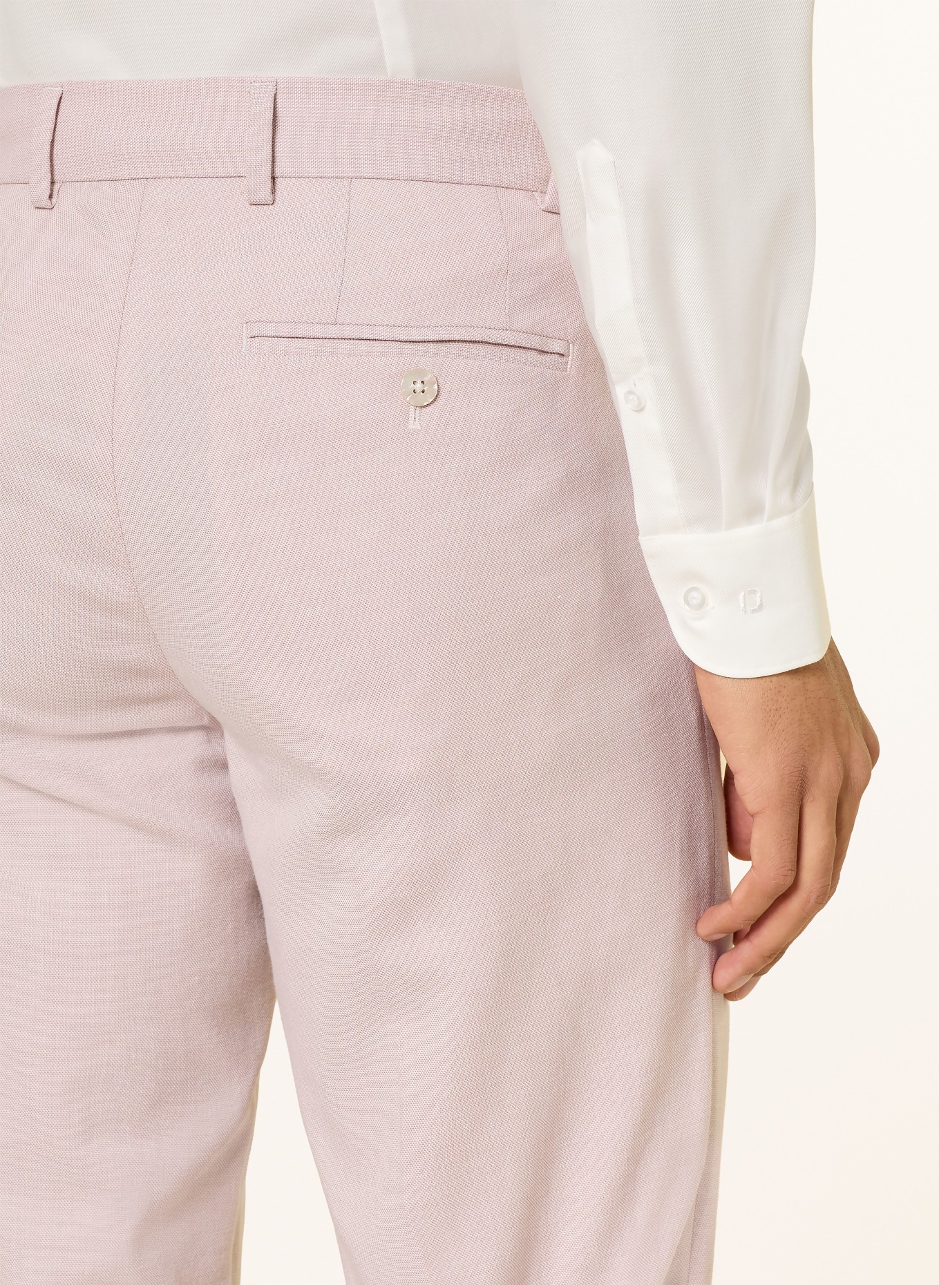 PAUL Slim fit pantalon: 500 Dusky Pink