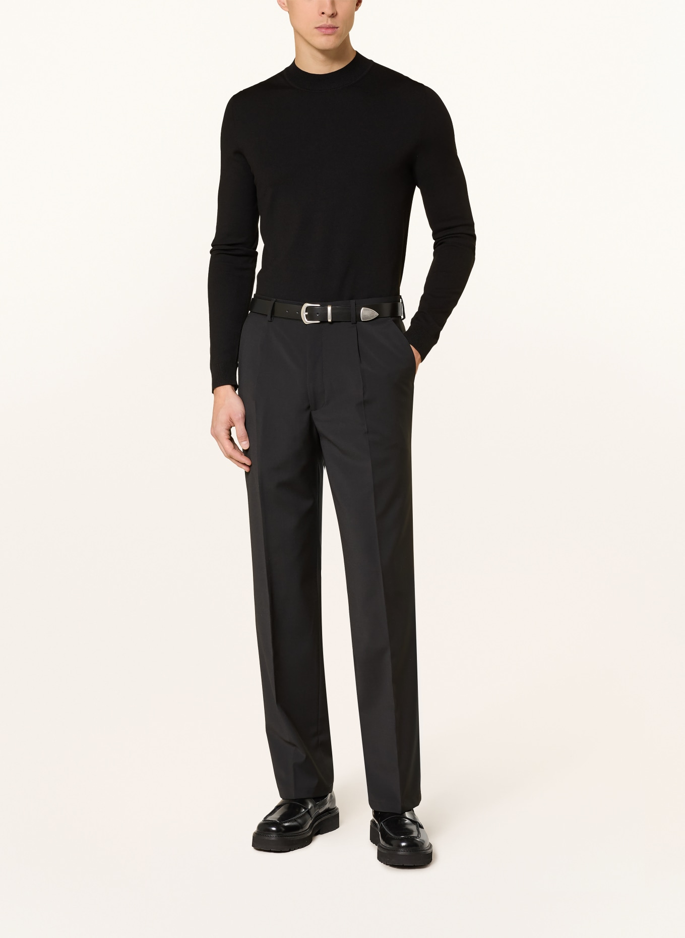 PAUL Regular fit suit pants: 900 BLACK
