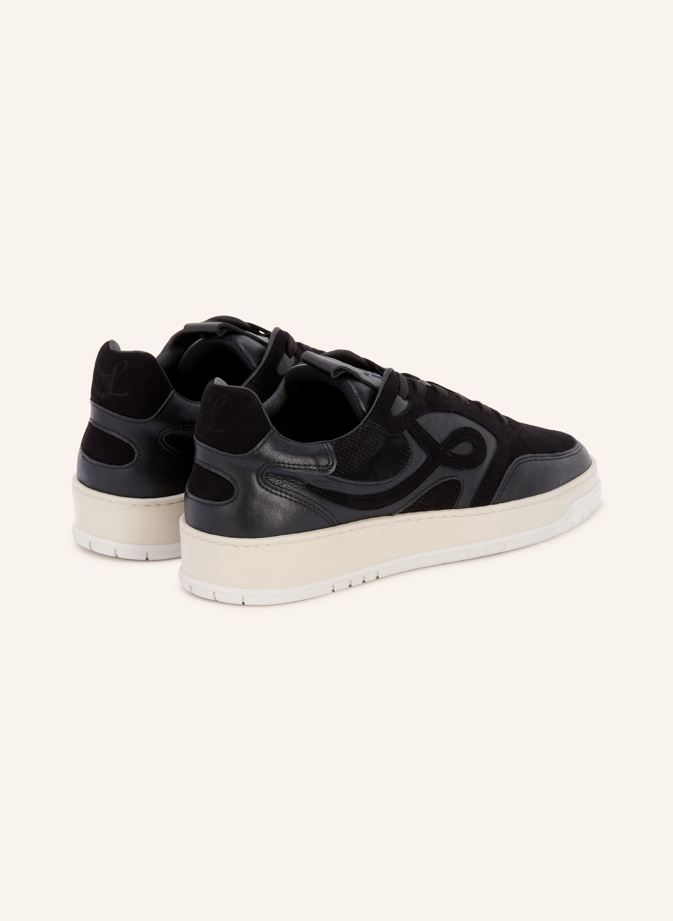 LEANDRO LOPES Sneaker RIVO: SCHWARZ