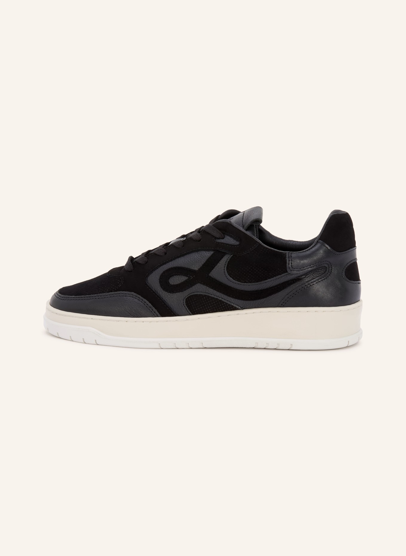 LEANDRO LOPES Sneaker RIVO: SCHWARZ