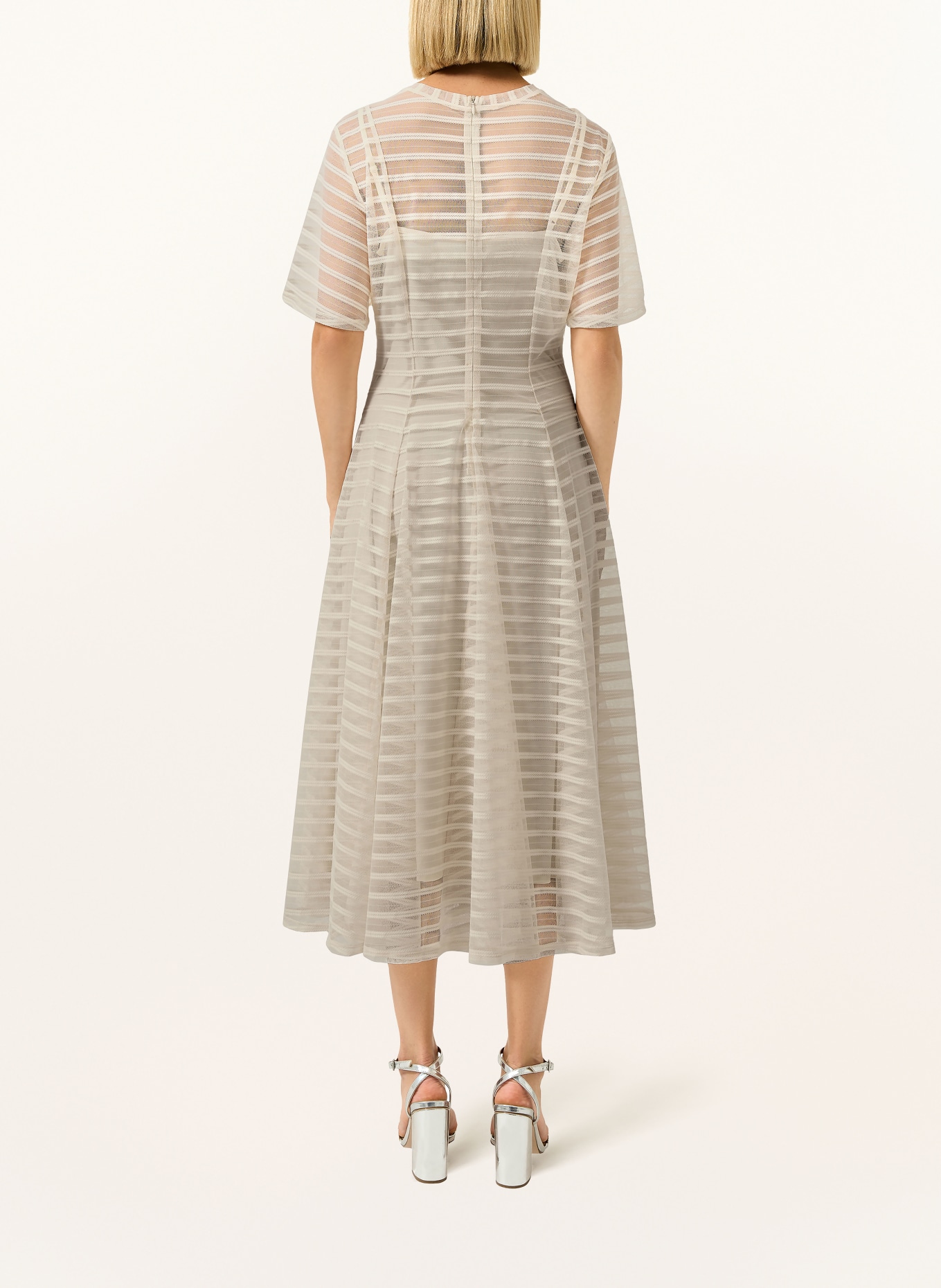 s.Oliver BLACK LABEL Jurk: CRÈME