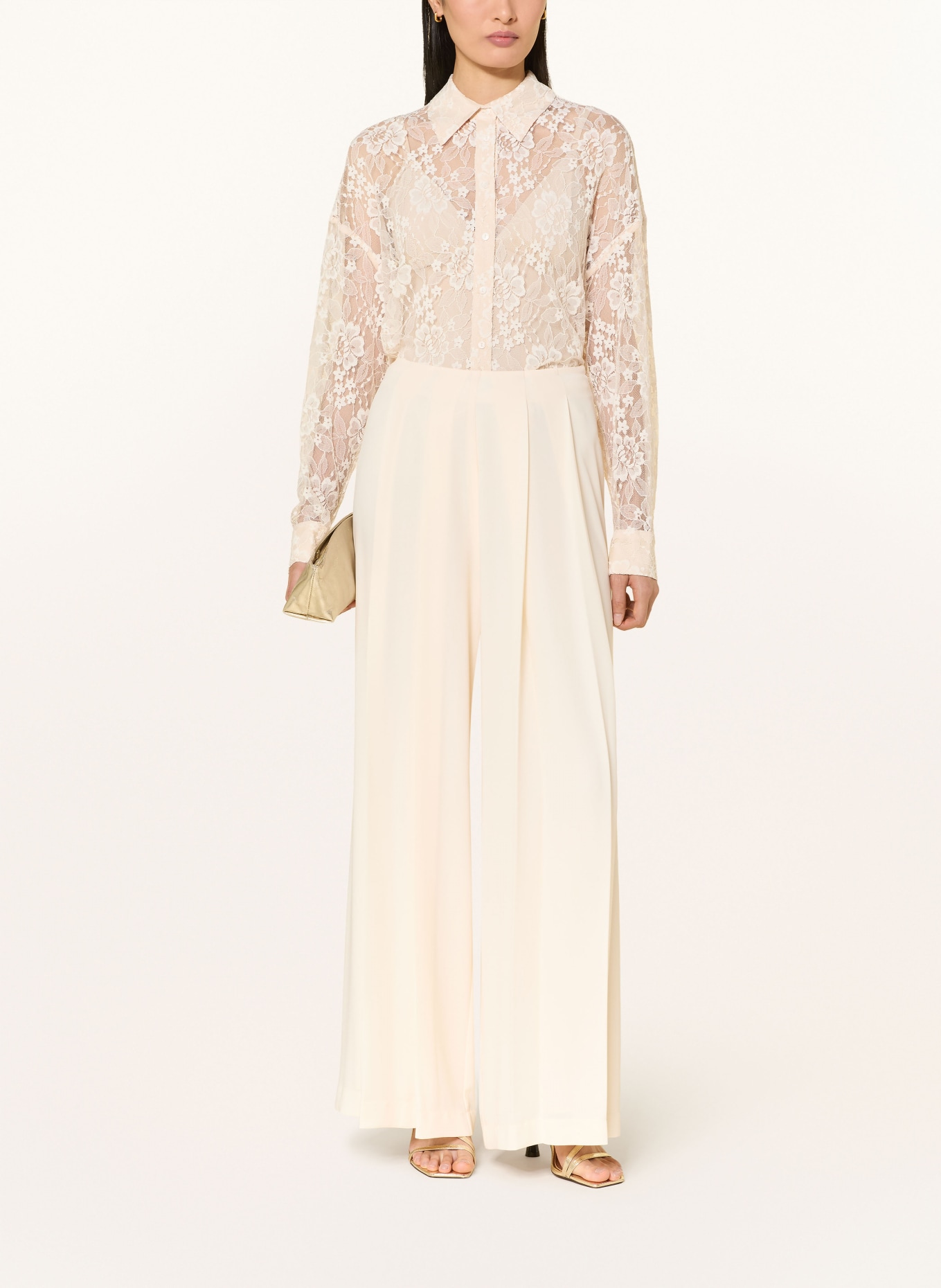 s.Oliver BLACK LABEL Marlenehose: CREME