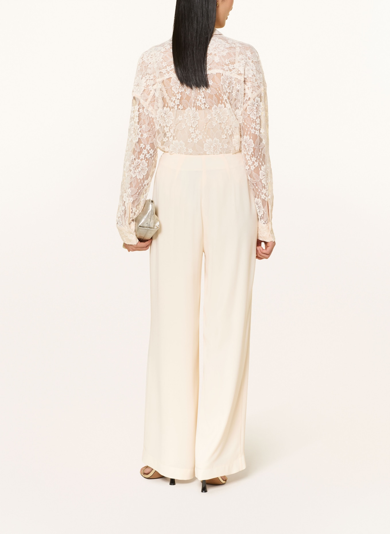 s.Oliver BLACK LABEL Marlenehose: CREME