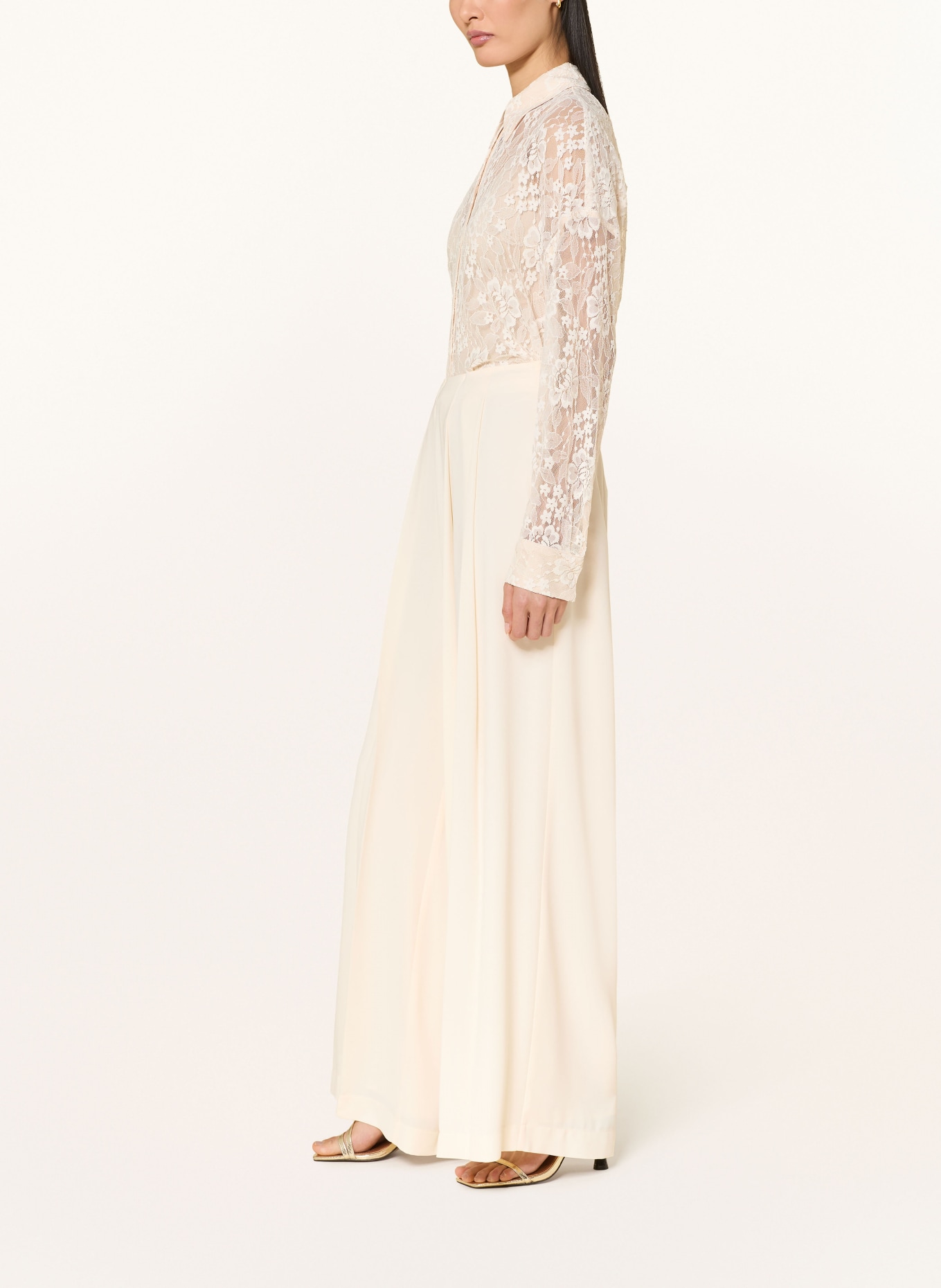 s.Oliver BLACK LABEL Marlenehose: CREME