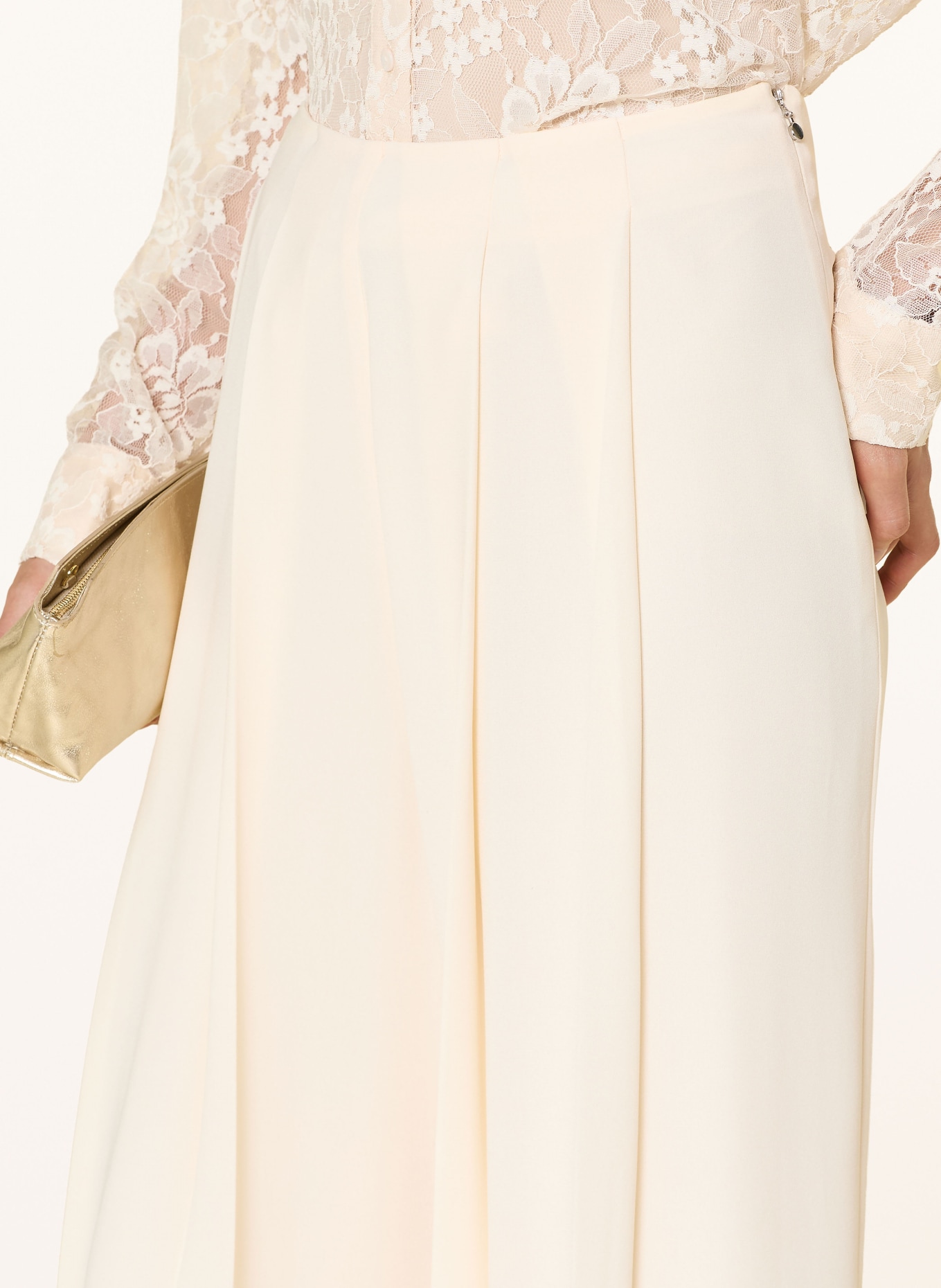 s.Oliver BLACK LABEL Marlenehose: CREME