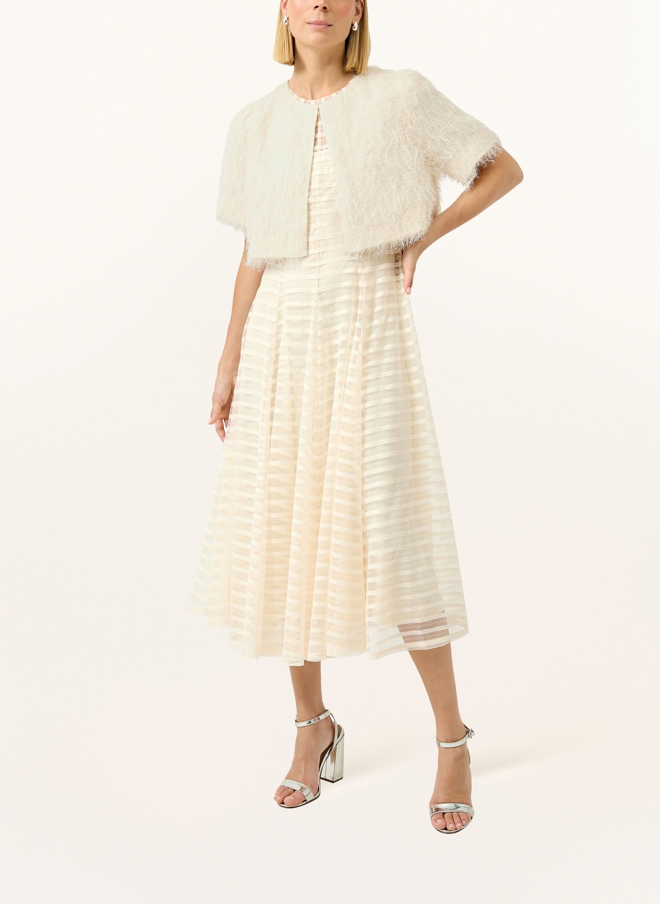 s.Oliver BLACK LABEL Boléro: CRÈME