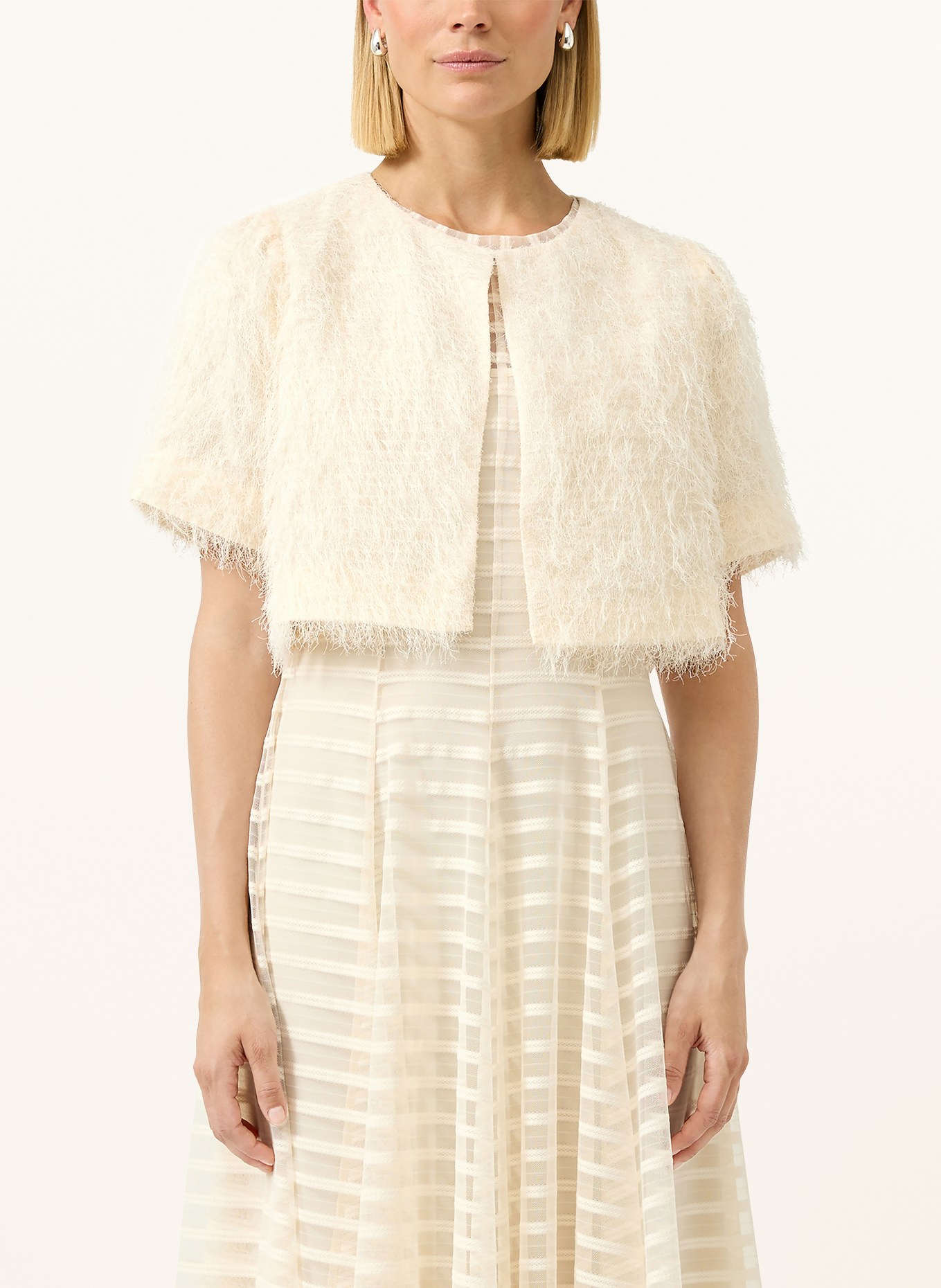 s.Oliver BLACK LABEL Boléro: CRÈME