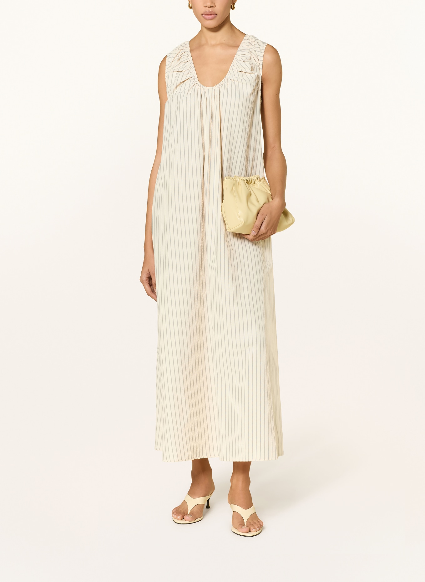 Stylein Jurk: CRÈME / GRIJS