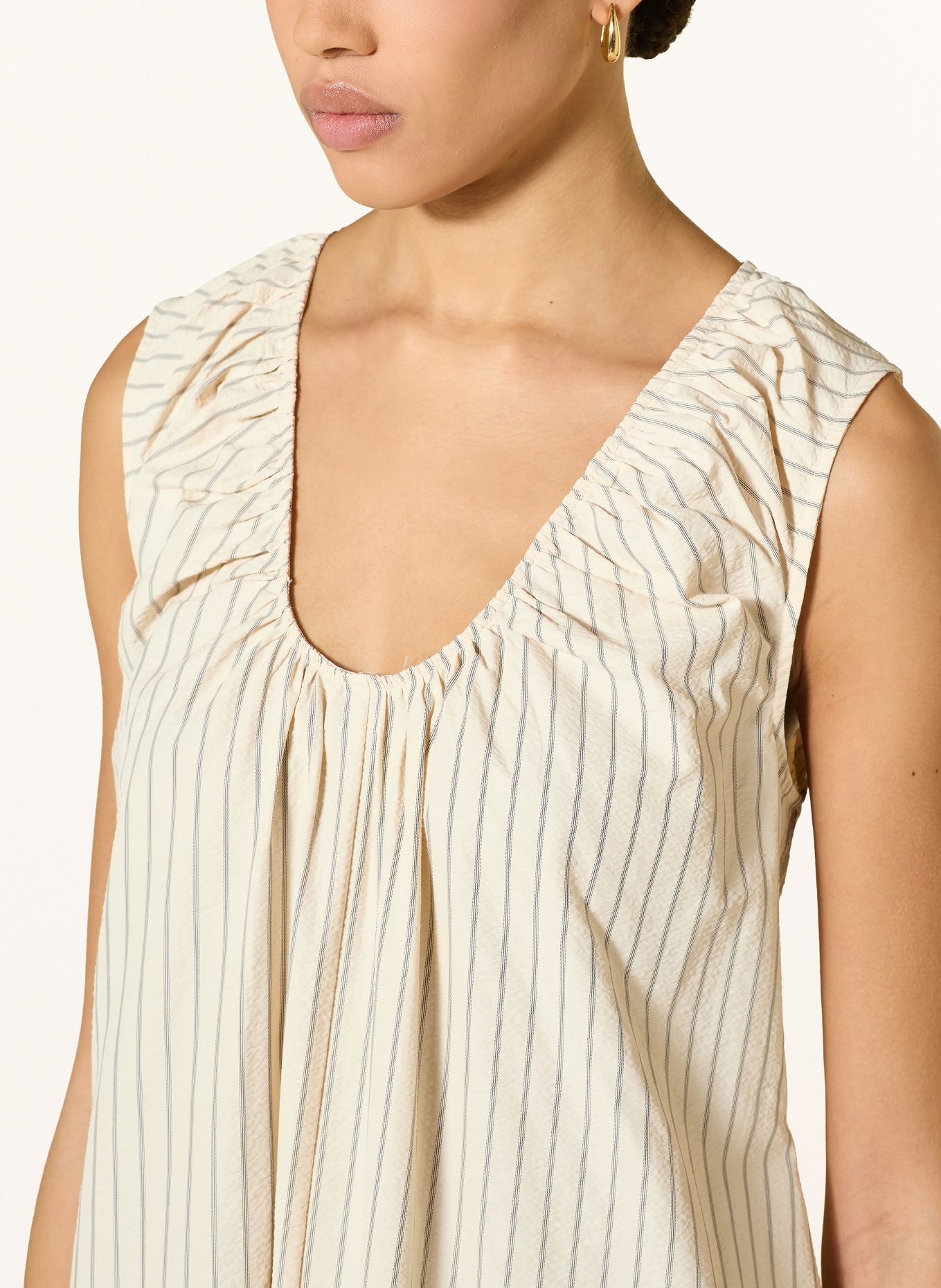 Stylein Jurk: CRÈME / GRIJS