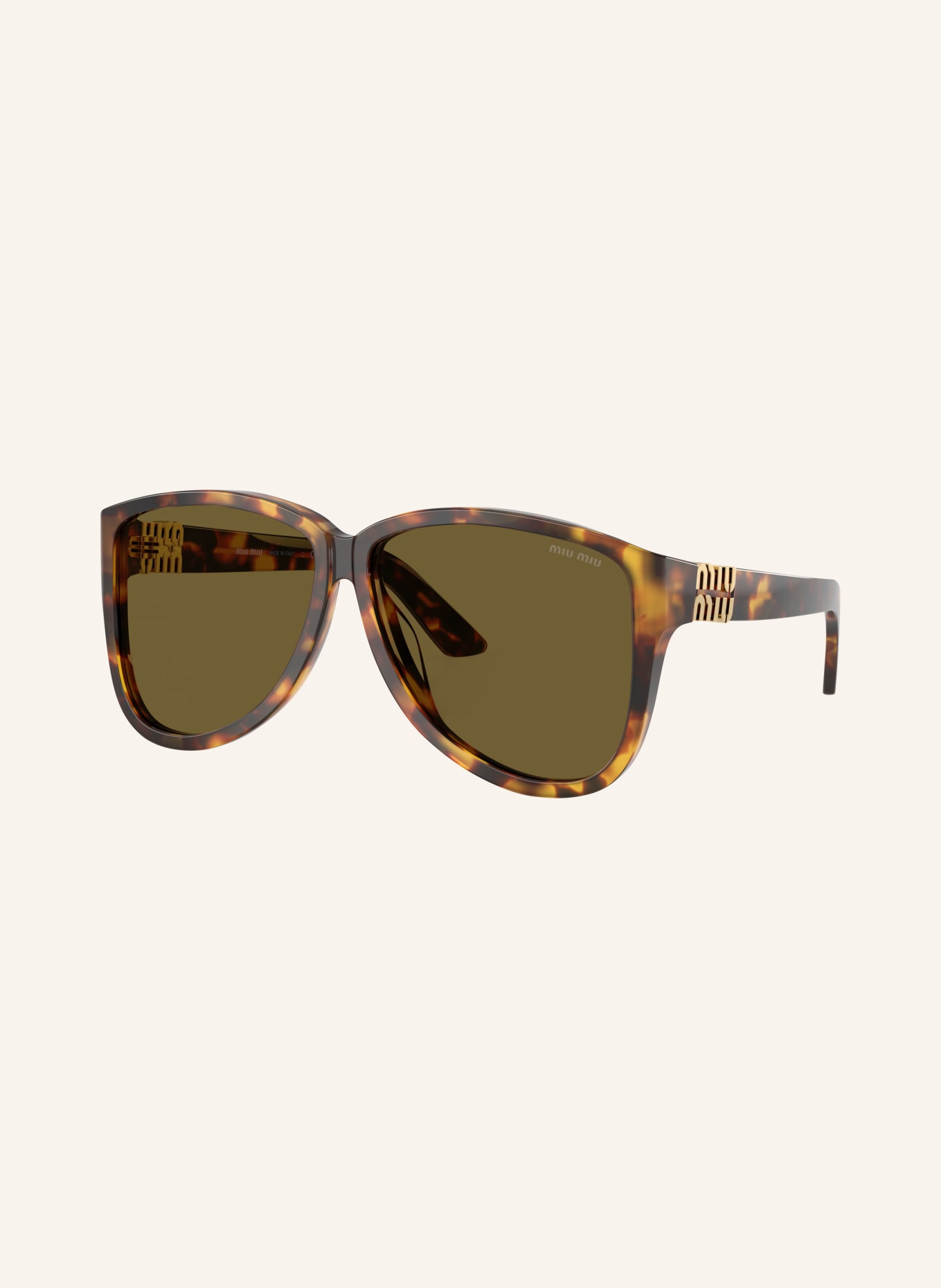 MIU MIU Sonnenbrille MU A08S: HAVANA/ DUNKELBRAUN