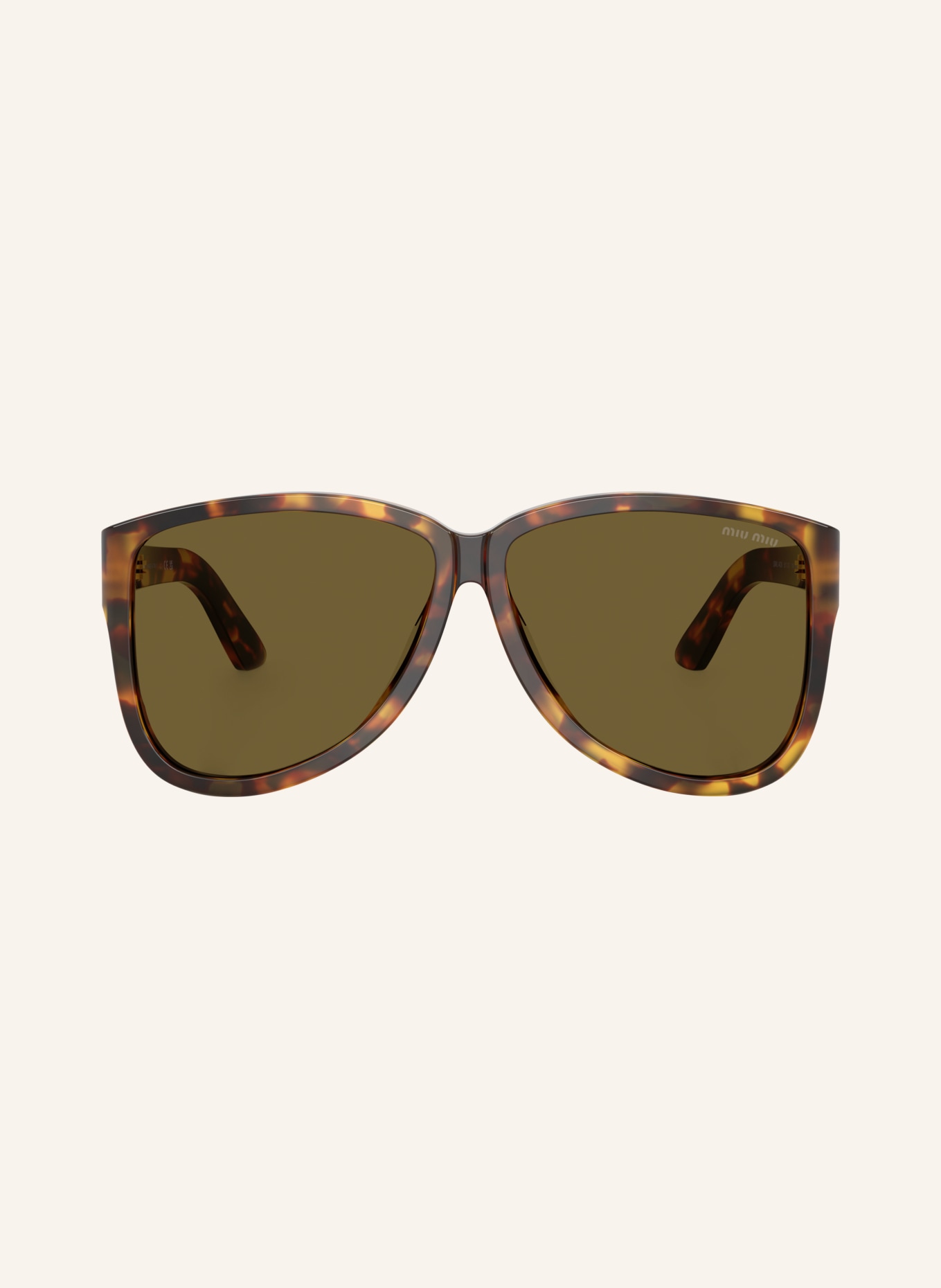 MIU MIU Sonnenbrille MU A08S: HAVANA/ DUNKELBRAUN