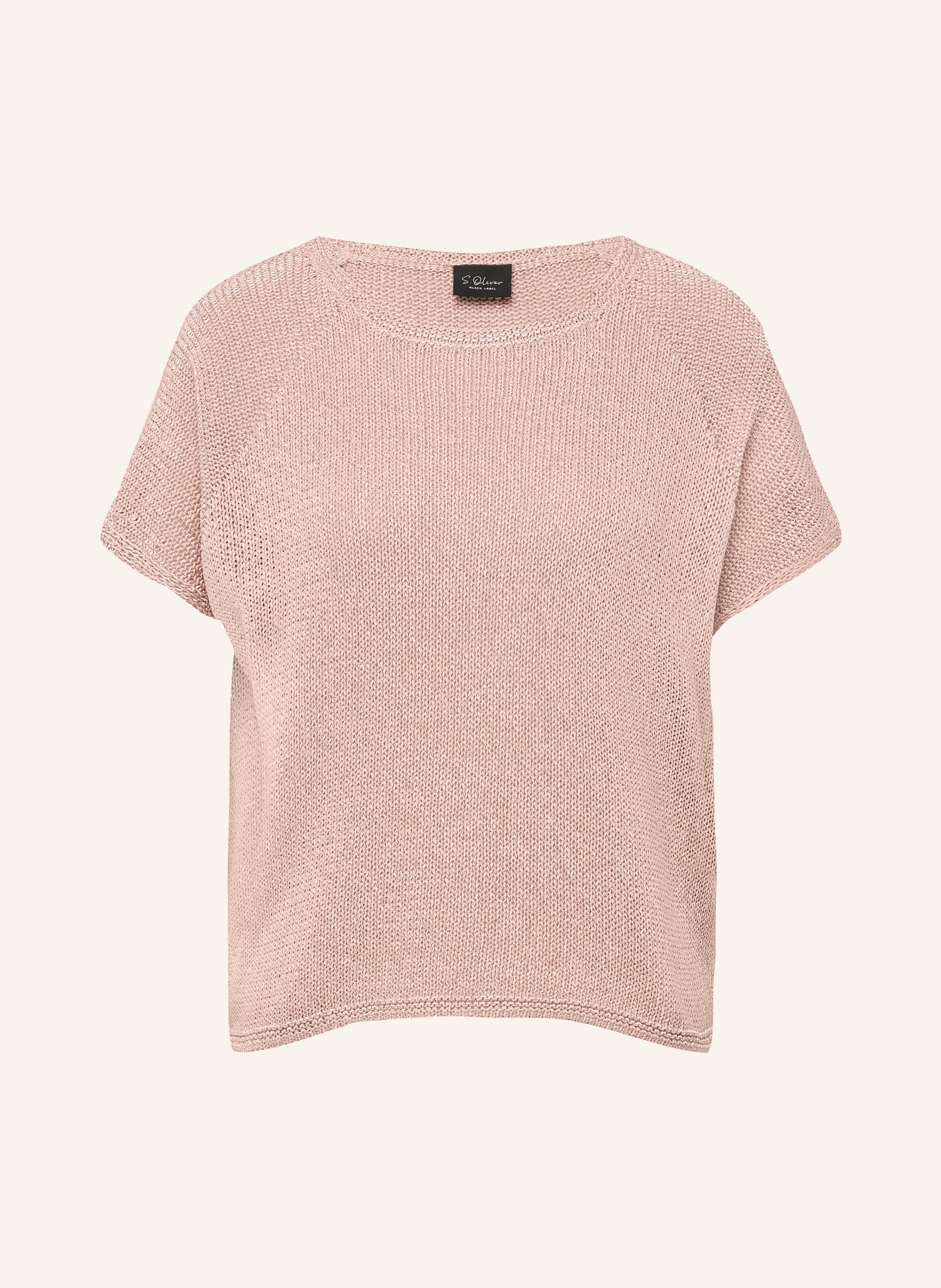 s.Oliver BLACK LABEL pull en maille: VIEUX ROSE