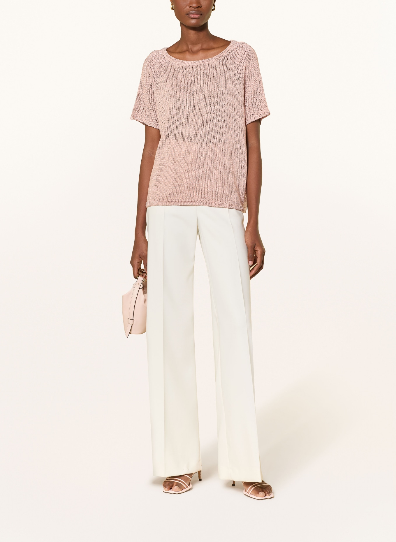 s.Oliver BLACK LABEL pull en maille: VIEUX ROSE