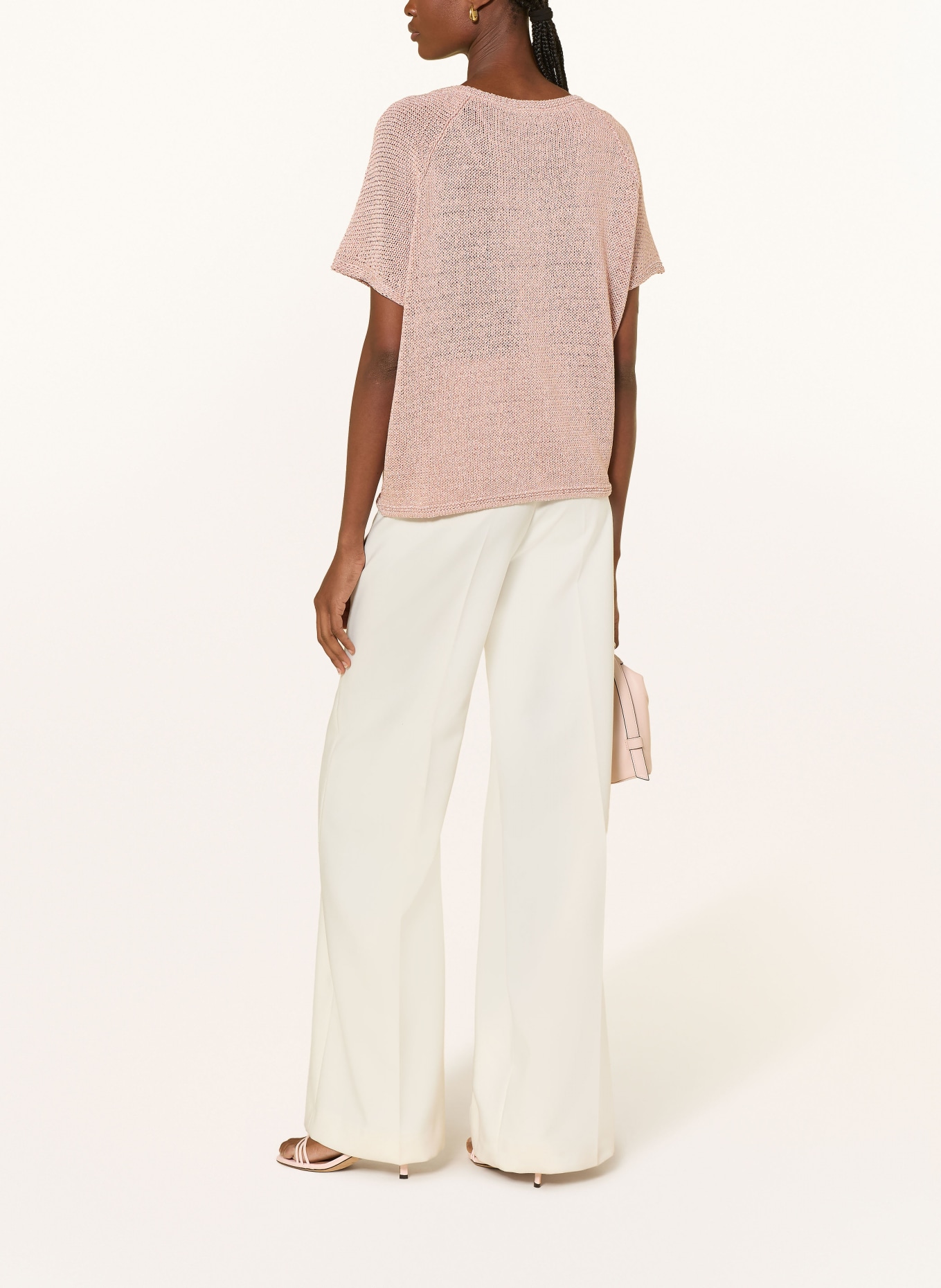 s.Oliver BLACK LABEL pull en maille: VIEUX ROSE