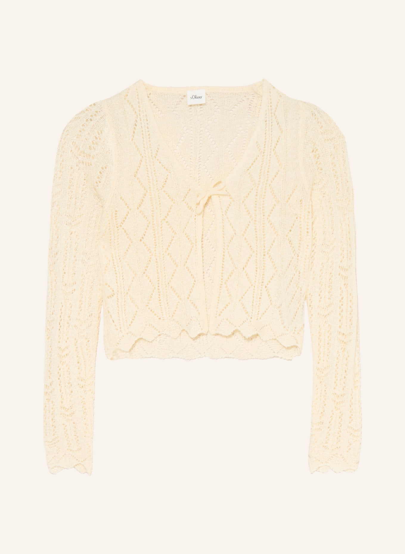 s.Oliver RED vest: CRÈME