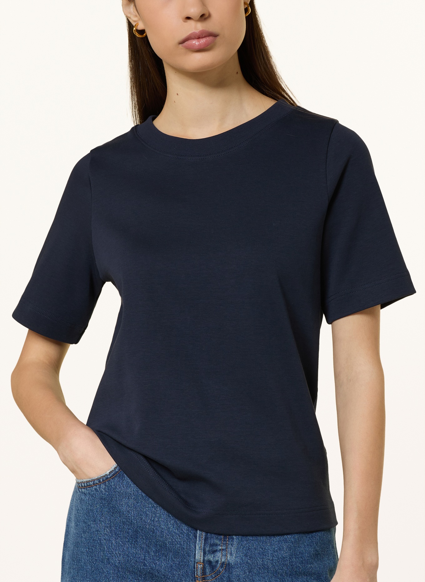 lilienfels T-shirt: DONKERBLAUW