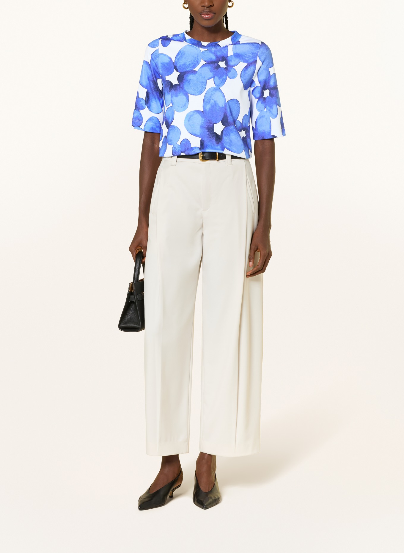 lilienfels Tričko: MODRÁ / BÍLÁ