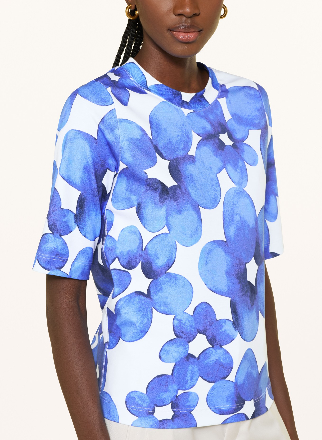 lilienfels Tričko: MODRÁ / BÍLÁ