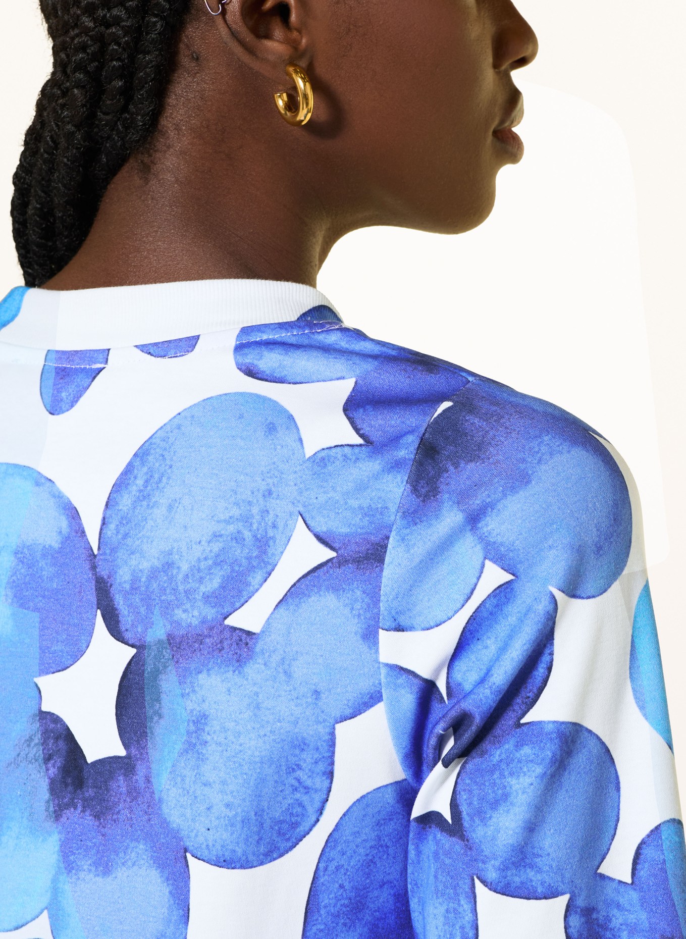 lilienfels Tričko: MODRÁ / BÍLÁ