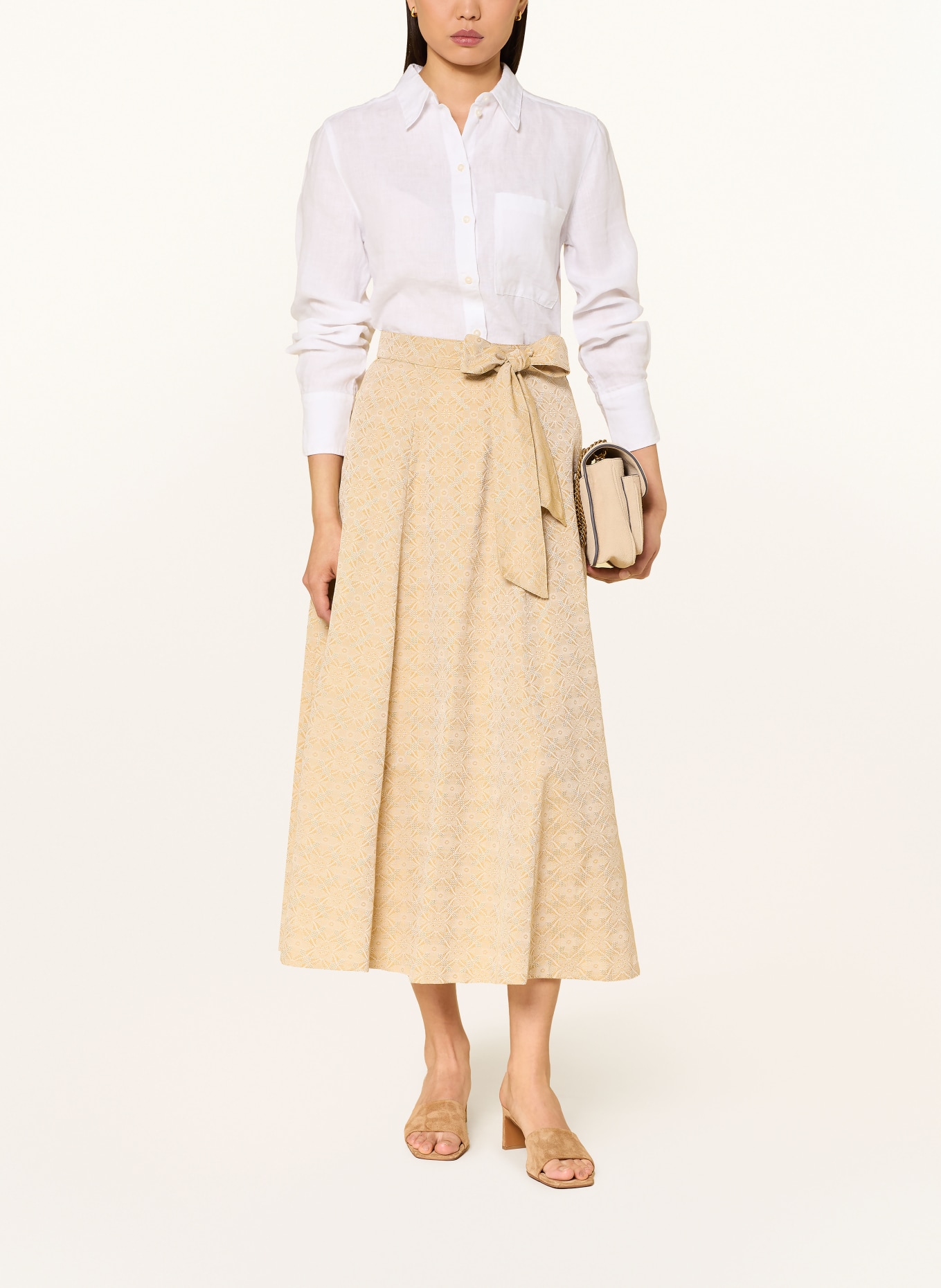 Grasegger Žakárová sukně ILSE: VELBLOUDÍ