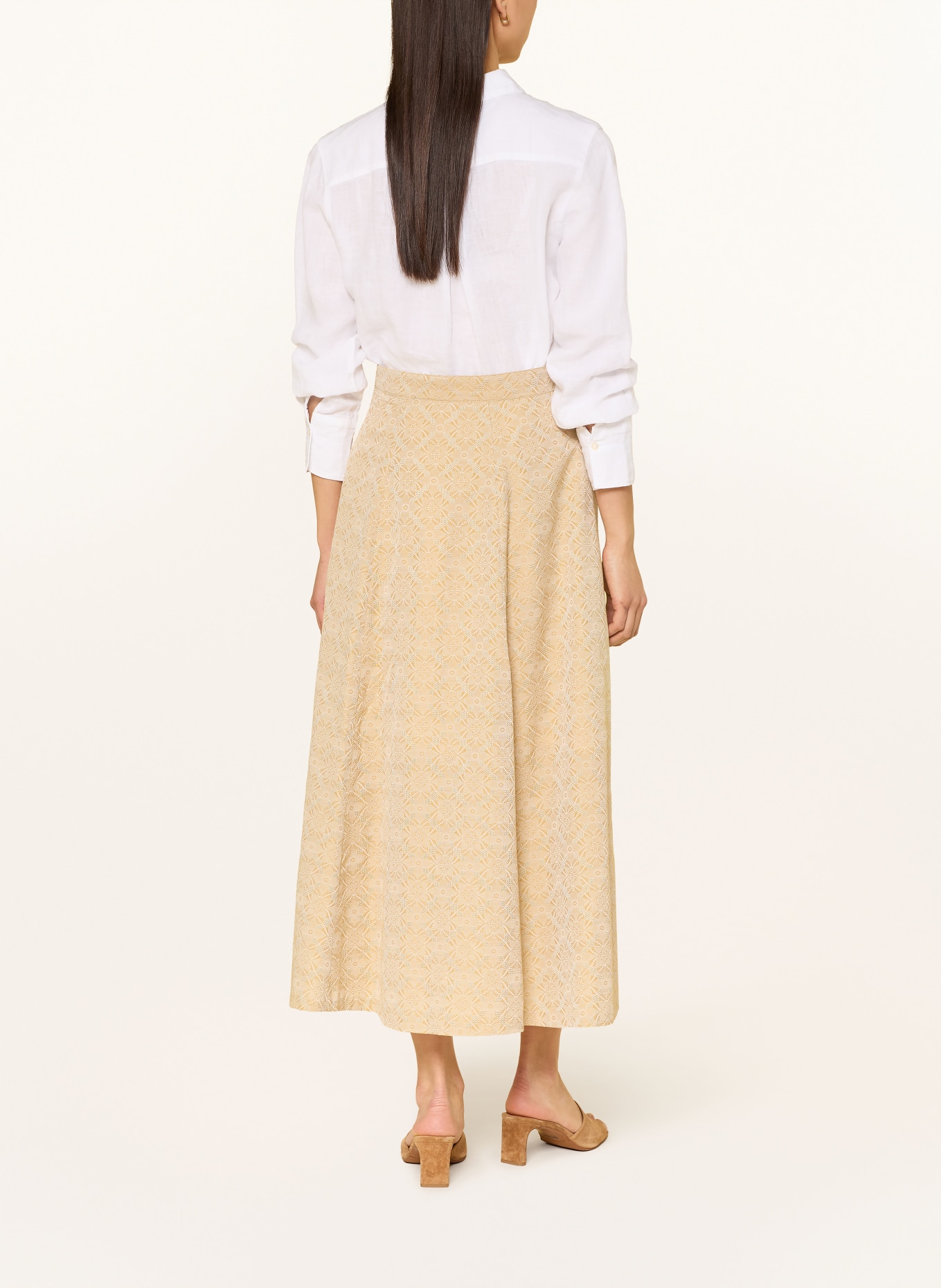 Grasegger Žakárová sukně ILSE: VELBLOUDÍ