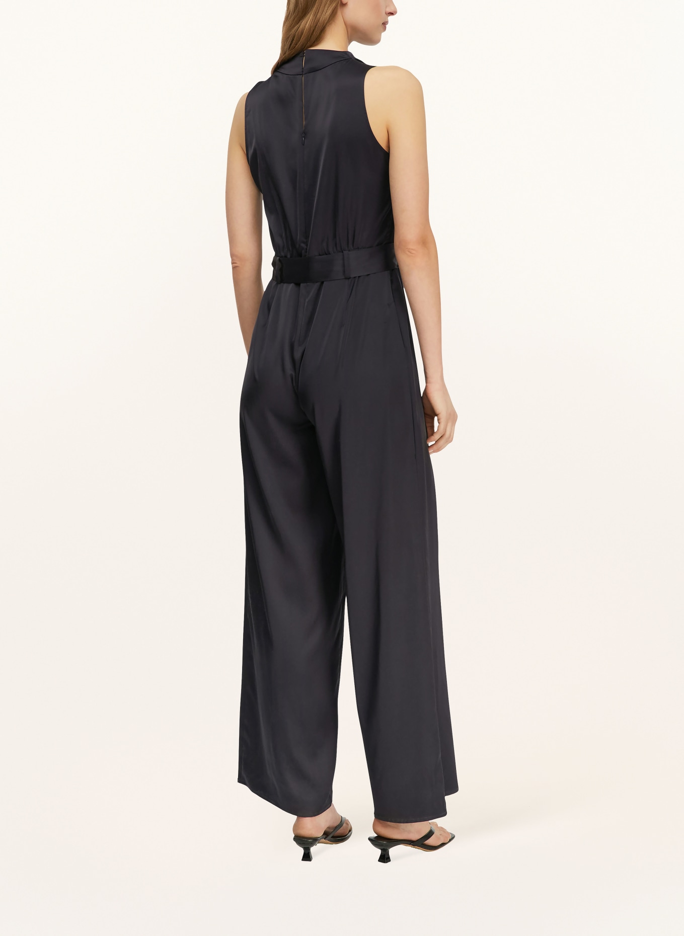 comma Kombinezon z satyny: GRANATOWY