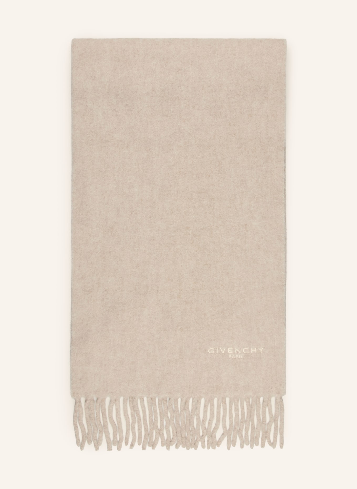 GIVENCHY Sjaal van alpaca: BEIGE