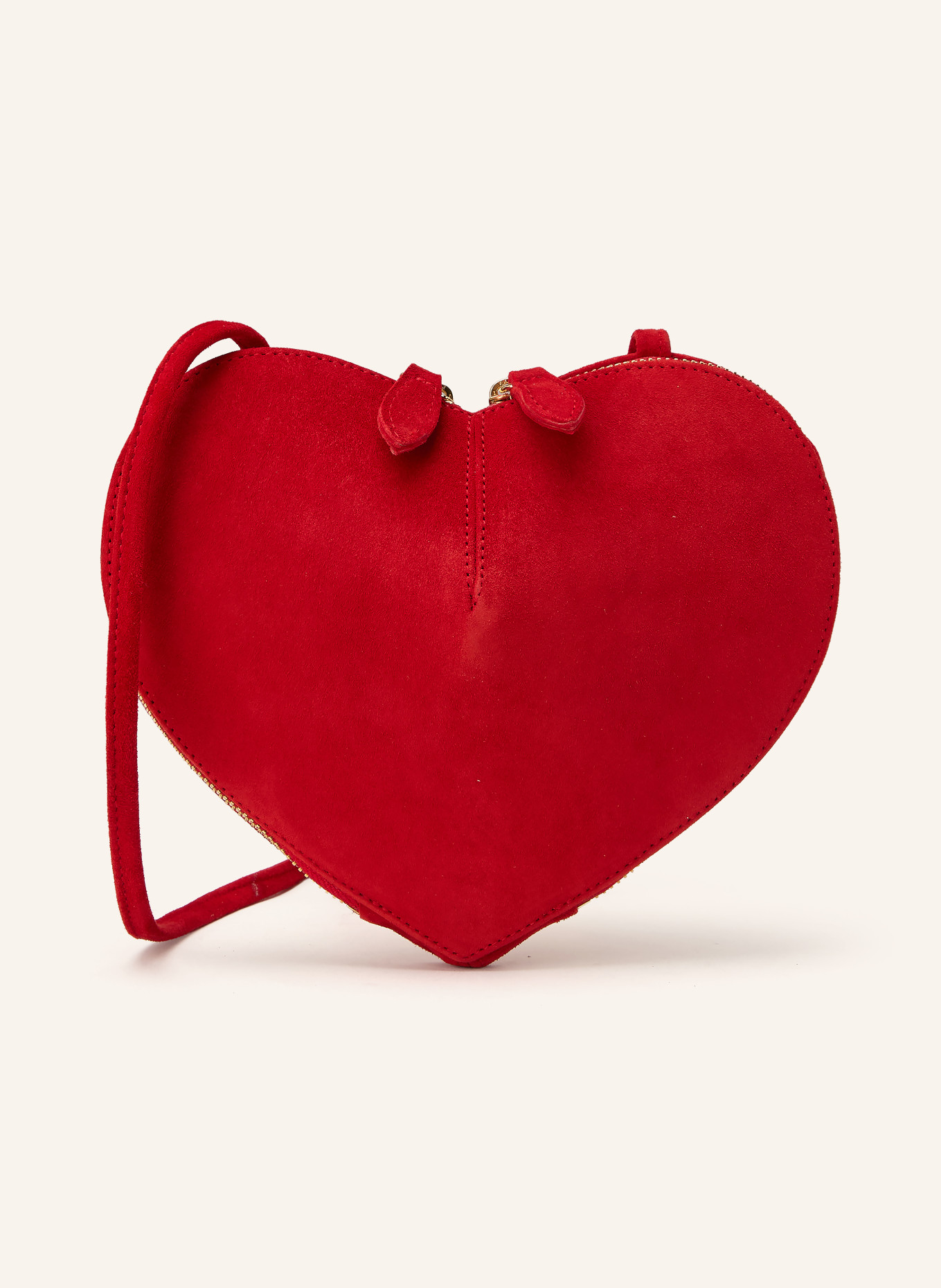 Dirndl & Bua Sac à bandoulière AGNES: ROUGE / OR