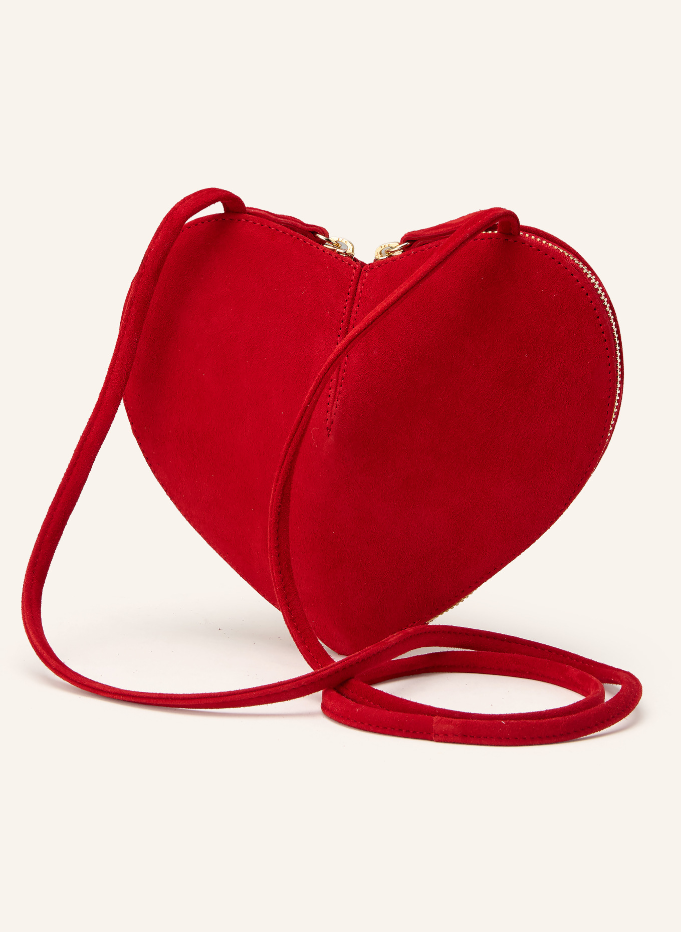 Dirndl & Bua Sac à bandoulière AGNES: ROUGE / OR