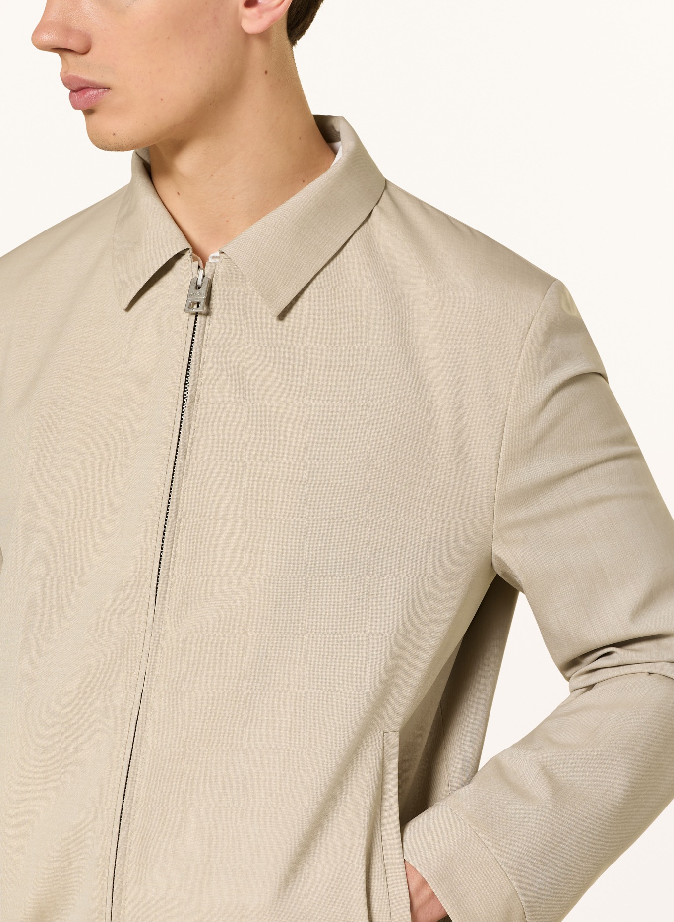 HUGO Blouson HELLYS: BEIGE