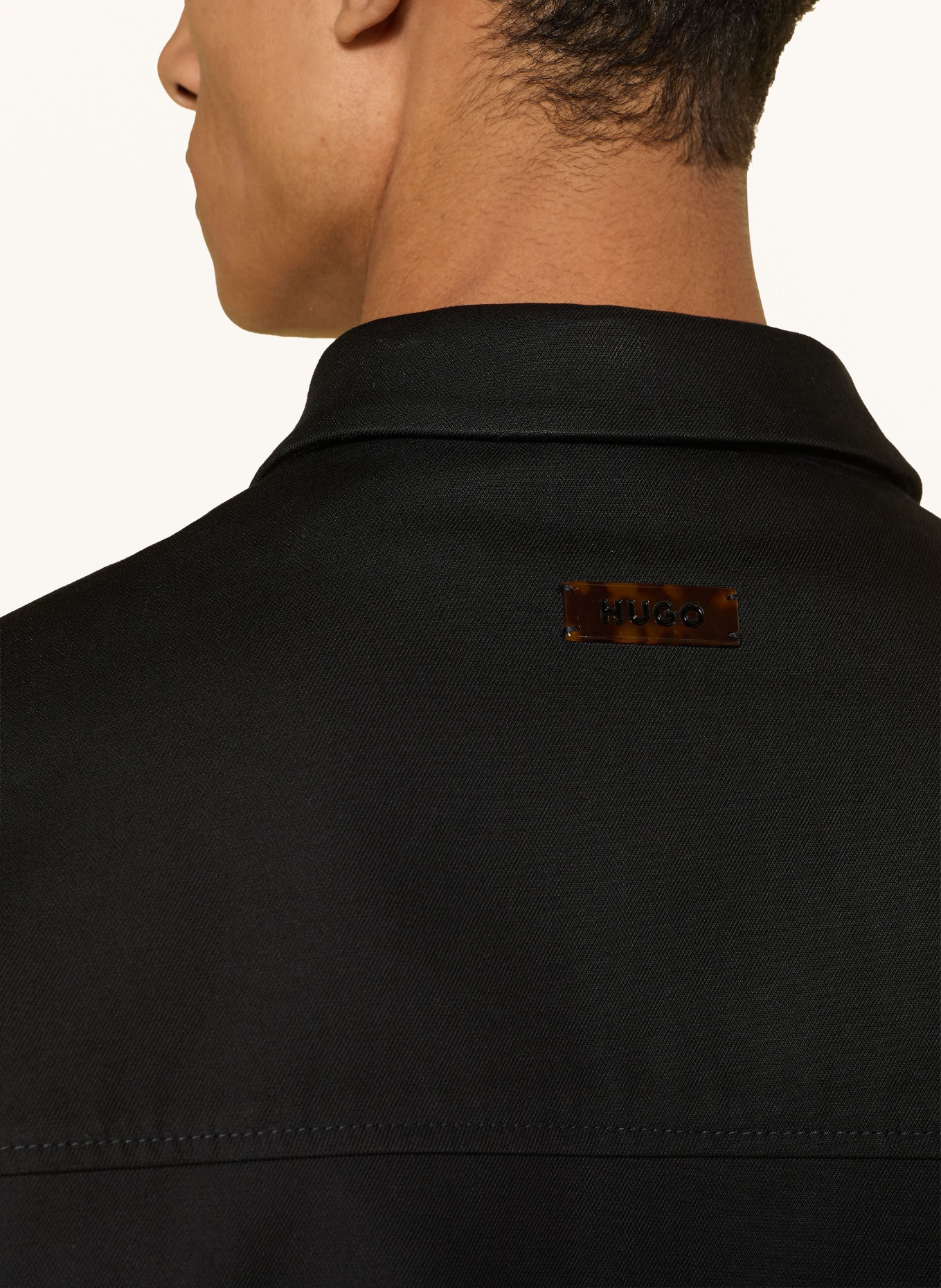 HUGO Bluza BLIX: CZARNY