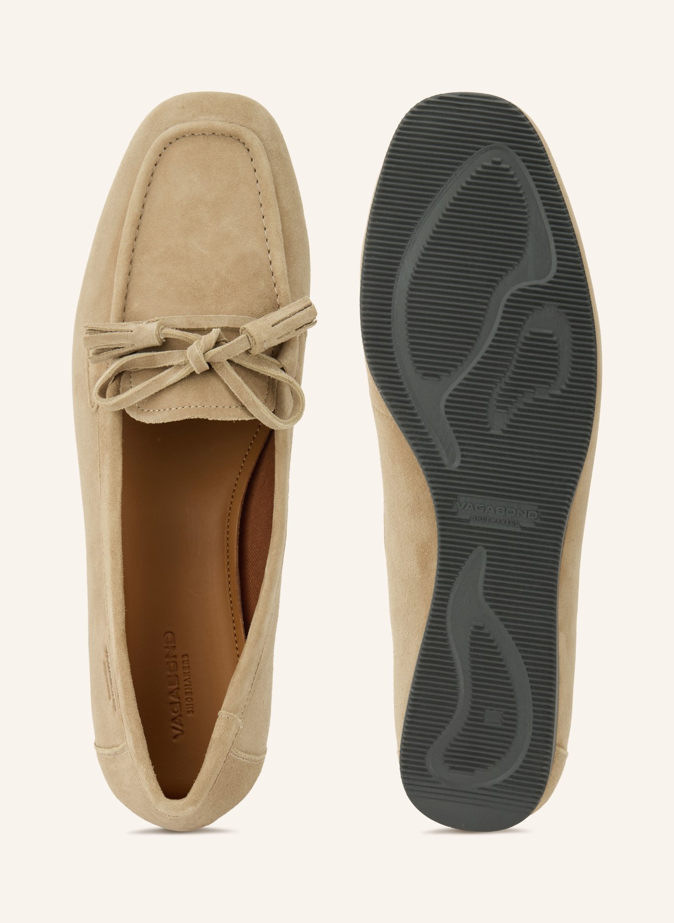 VAGABOND SHOEMAKERS Mokasíny HILLARY: BÉŽOVÁ