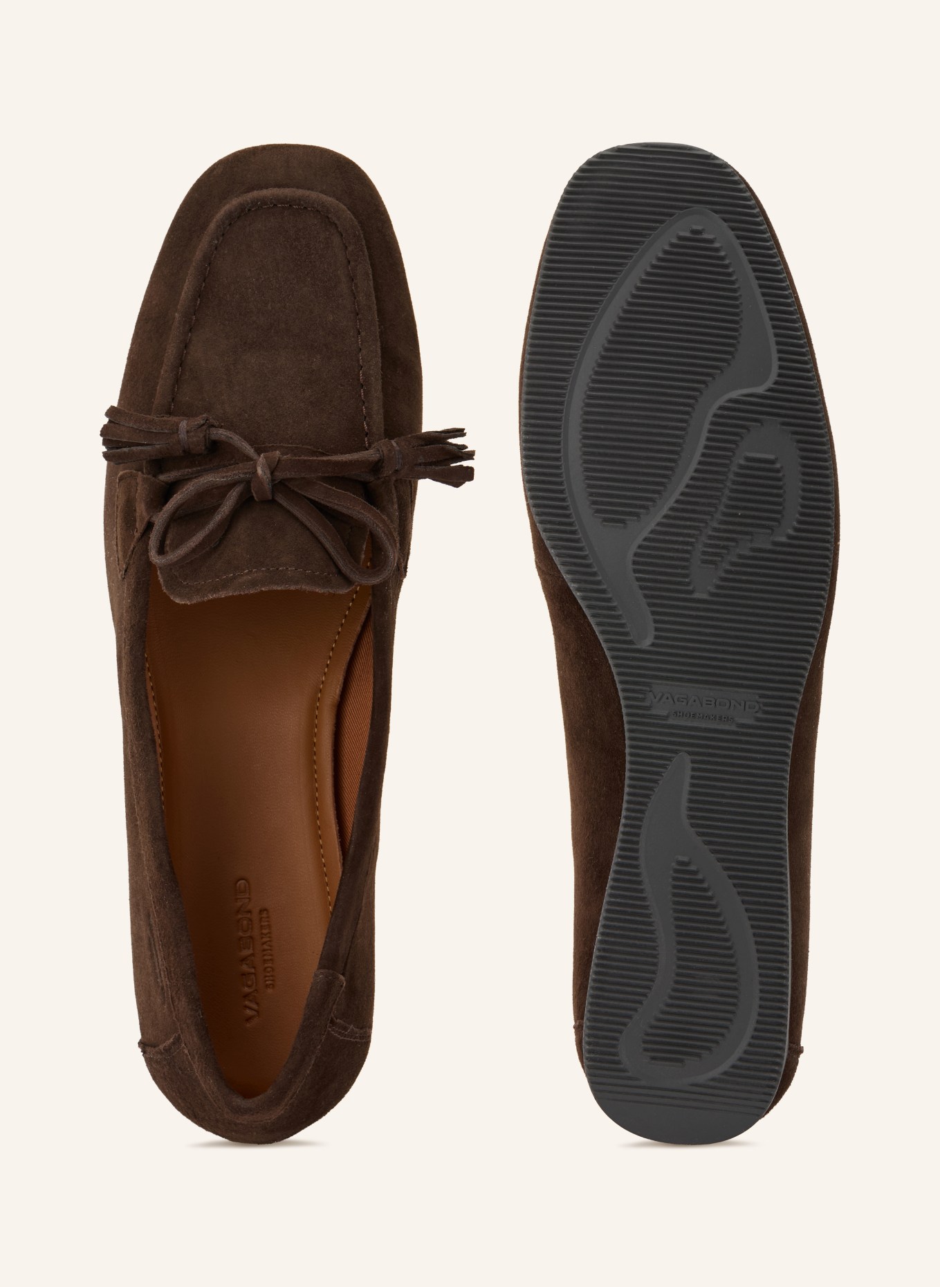 VAGABOND SHOEMAKERS Mokasíny HILLARY: TMAVĚ HNĚDÁ