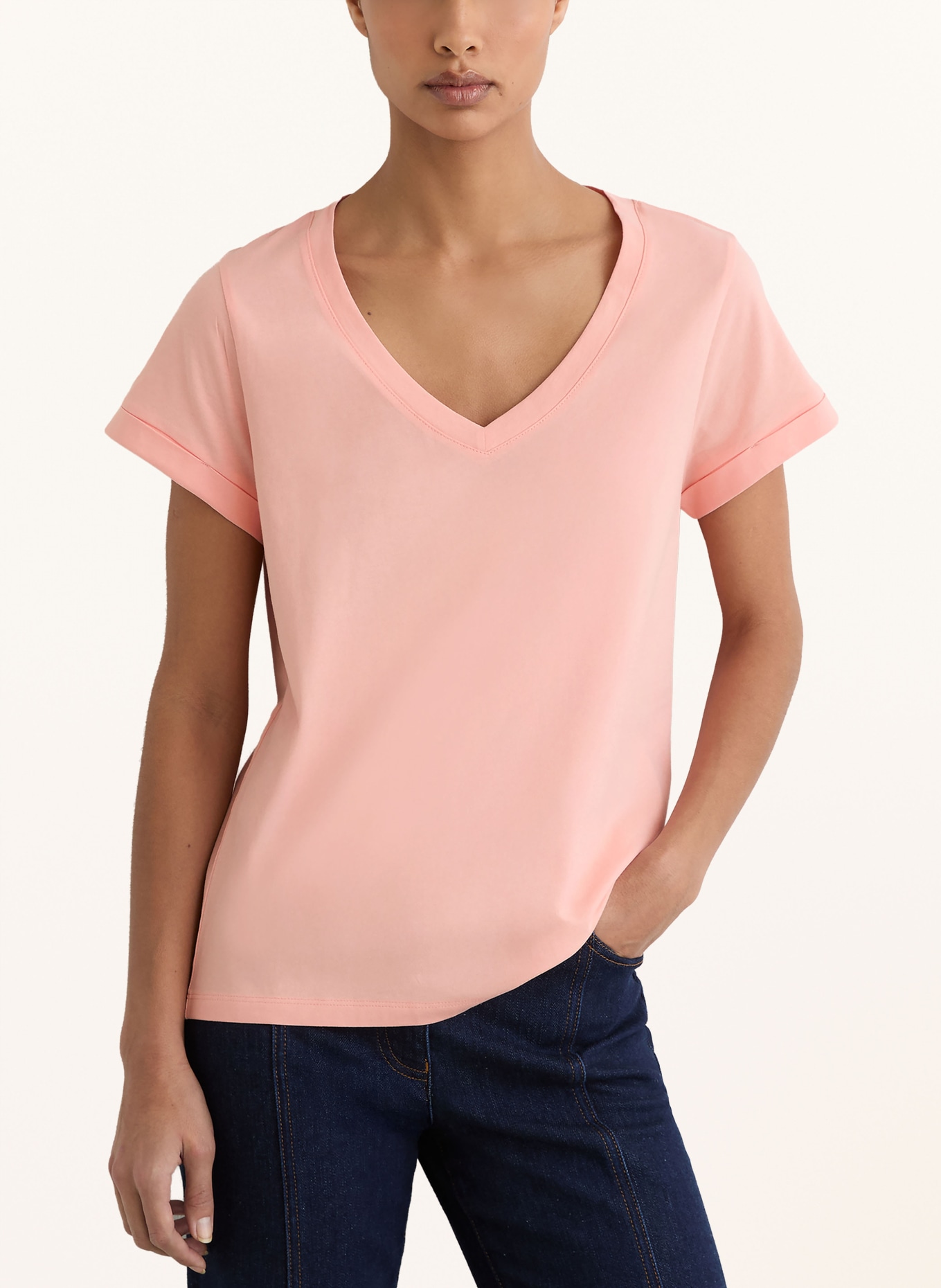 REISS T-shirt LUNA: ZALM