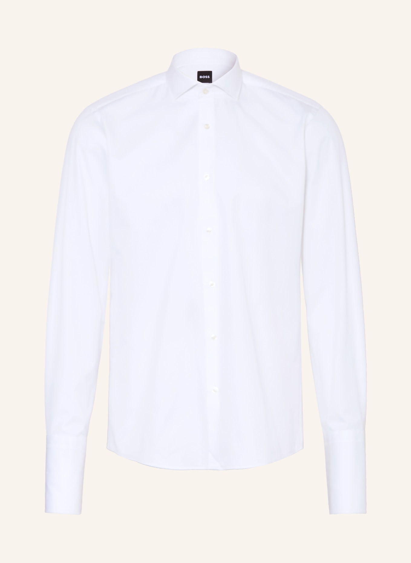 BOSS Hemd JOE Regular Fit: WEISS